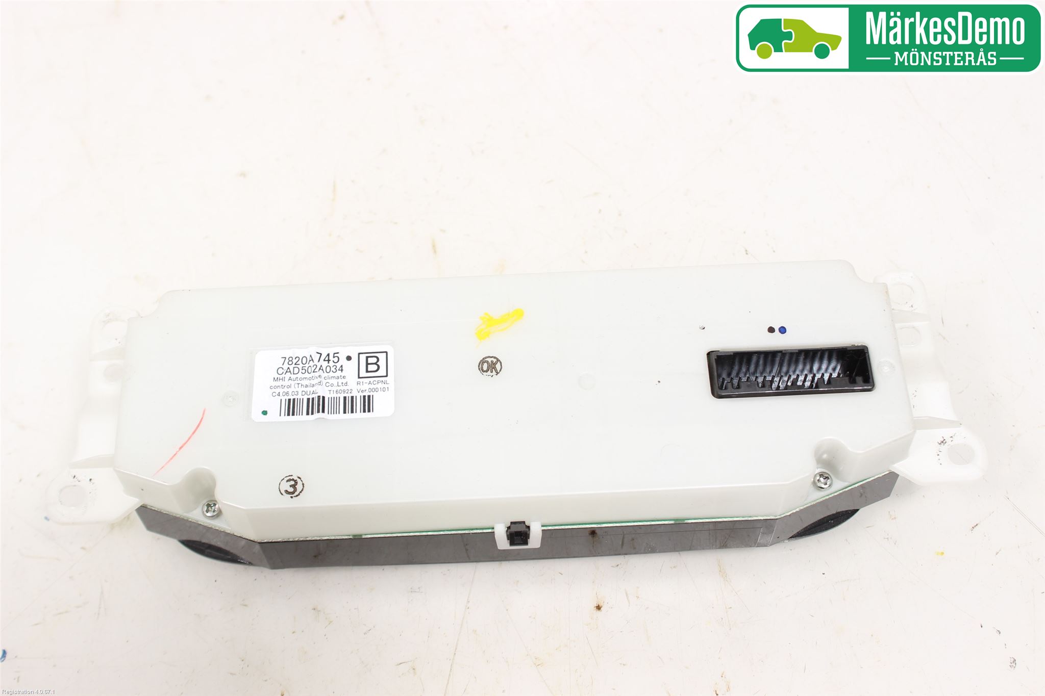 Mitsubishi L200 16-23 Varme Ac Betjening-Display