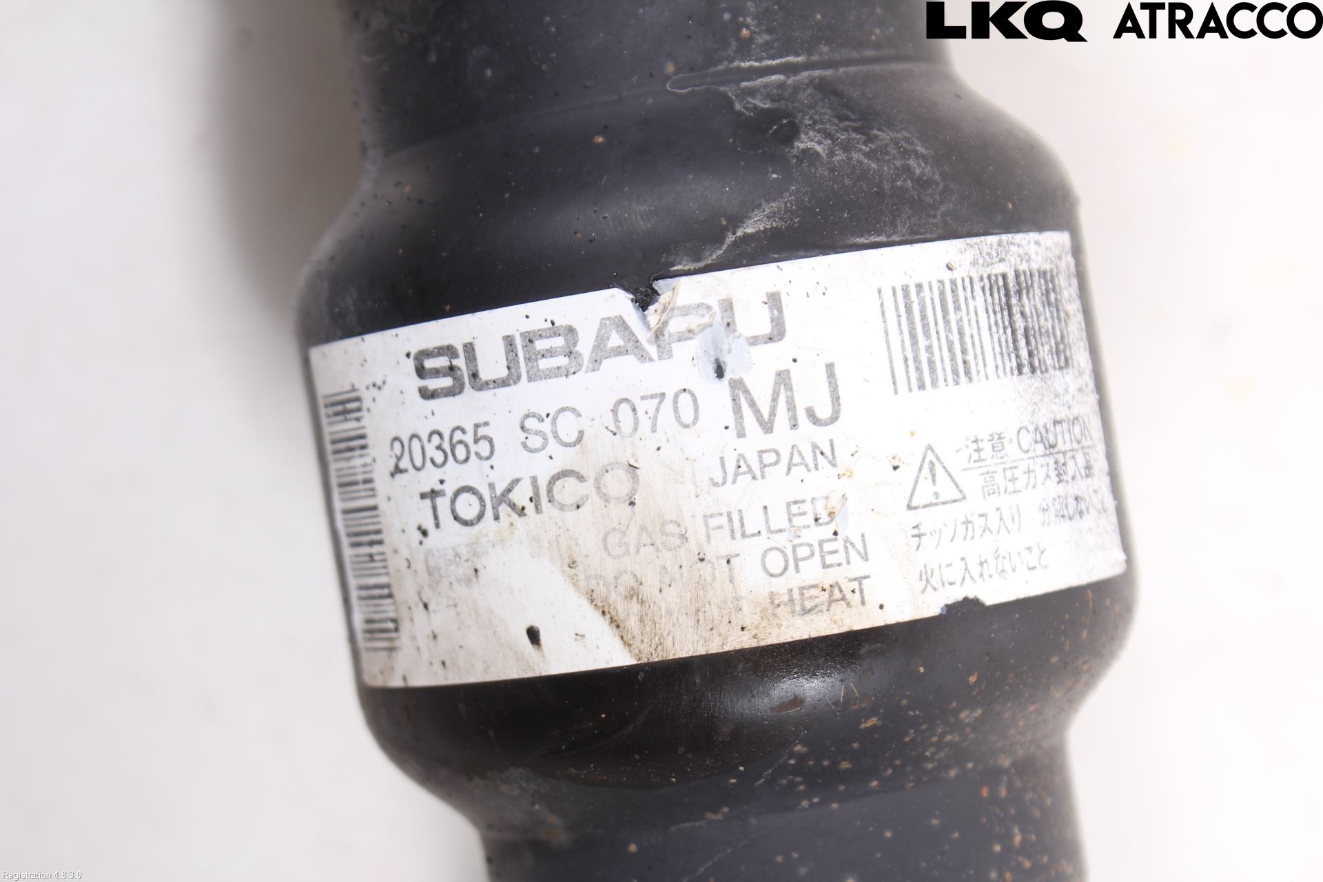 Subaru FORESTER SH  08-13 Fjærbein Bak Venstre
