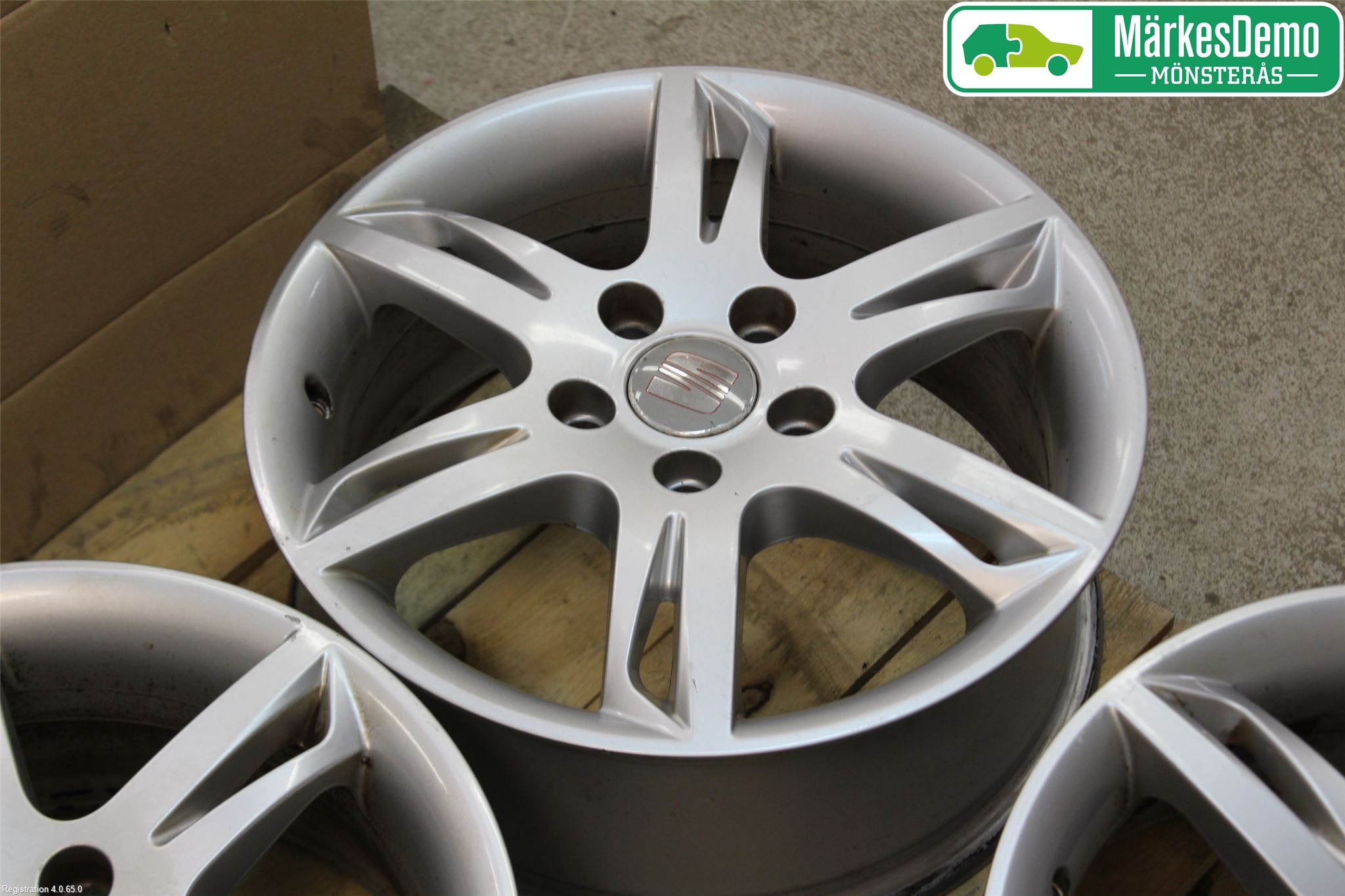 Seat LEON 06-12 Felg Aluminium Sett 4Stk