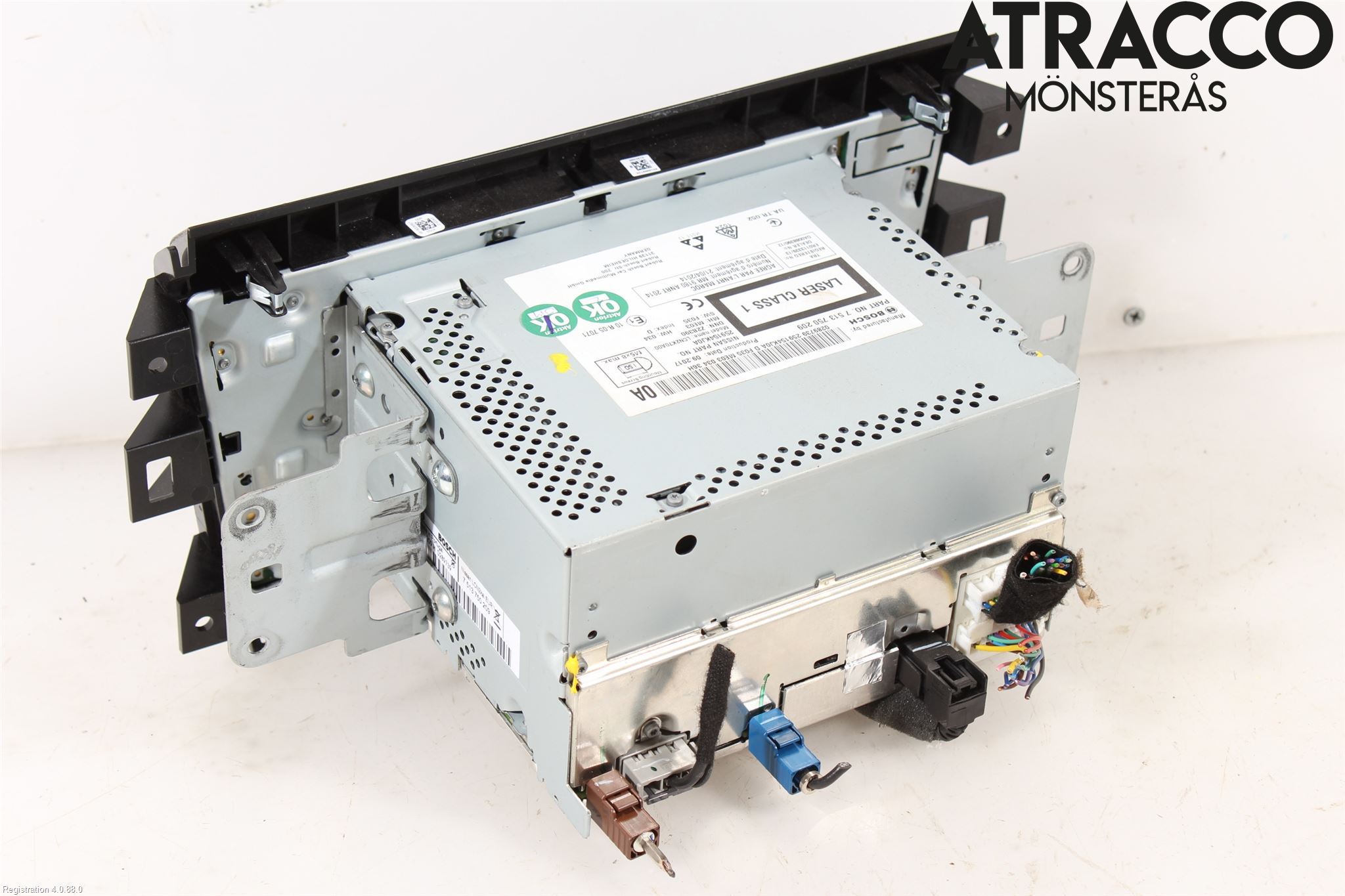 Nissan NAVARA, TREK-1 17-21 Stereo Radio Med Cd