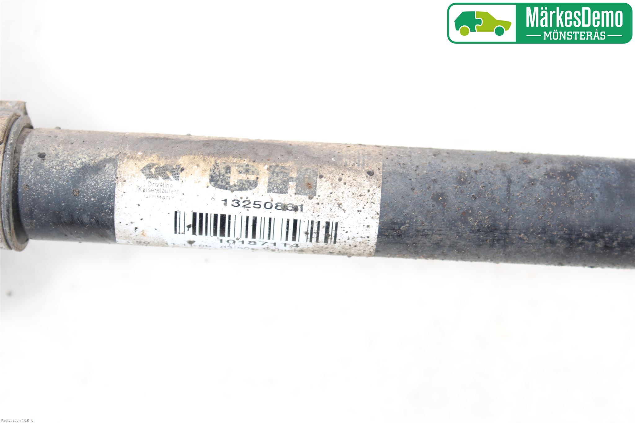 Opel ASTRA J 10-15 Drivaksel Foran Kompl Høyre