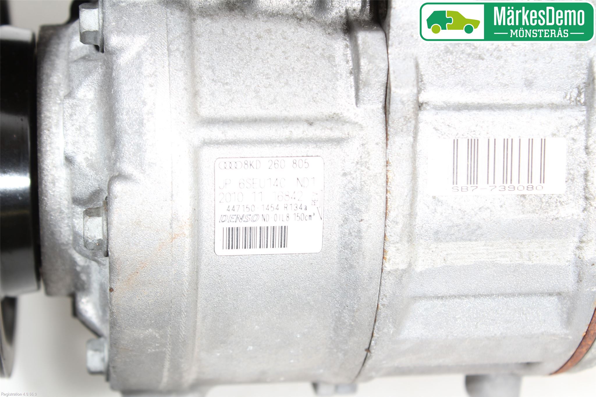 Audi A5 07-16 Varme Ac Kompressor