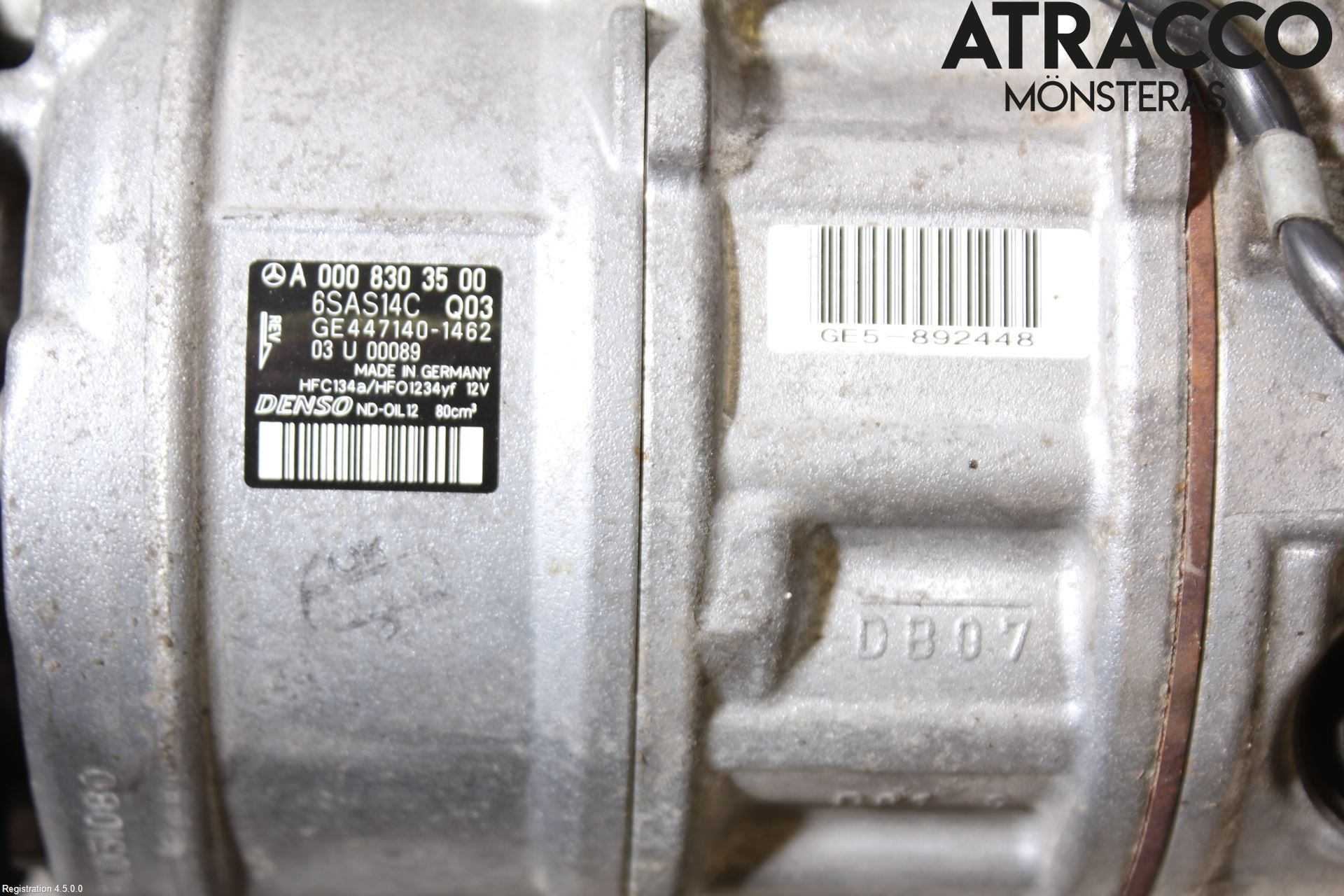 Mercedes-Benz MB E-KLASS (W213) 16-23 Varme Ac Kompressor