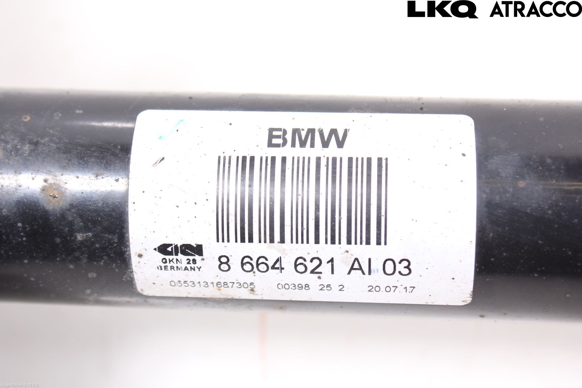BMW 5 G30/G31/F90 17-23 Drivaksel Bak Kompl Venstre