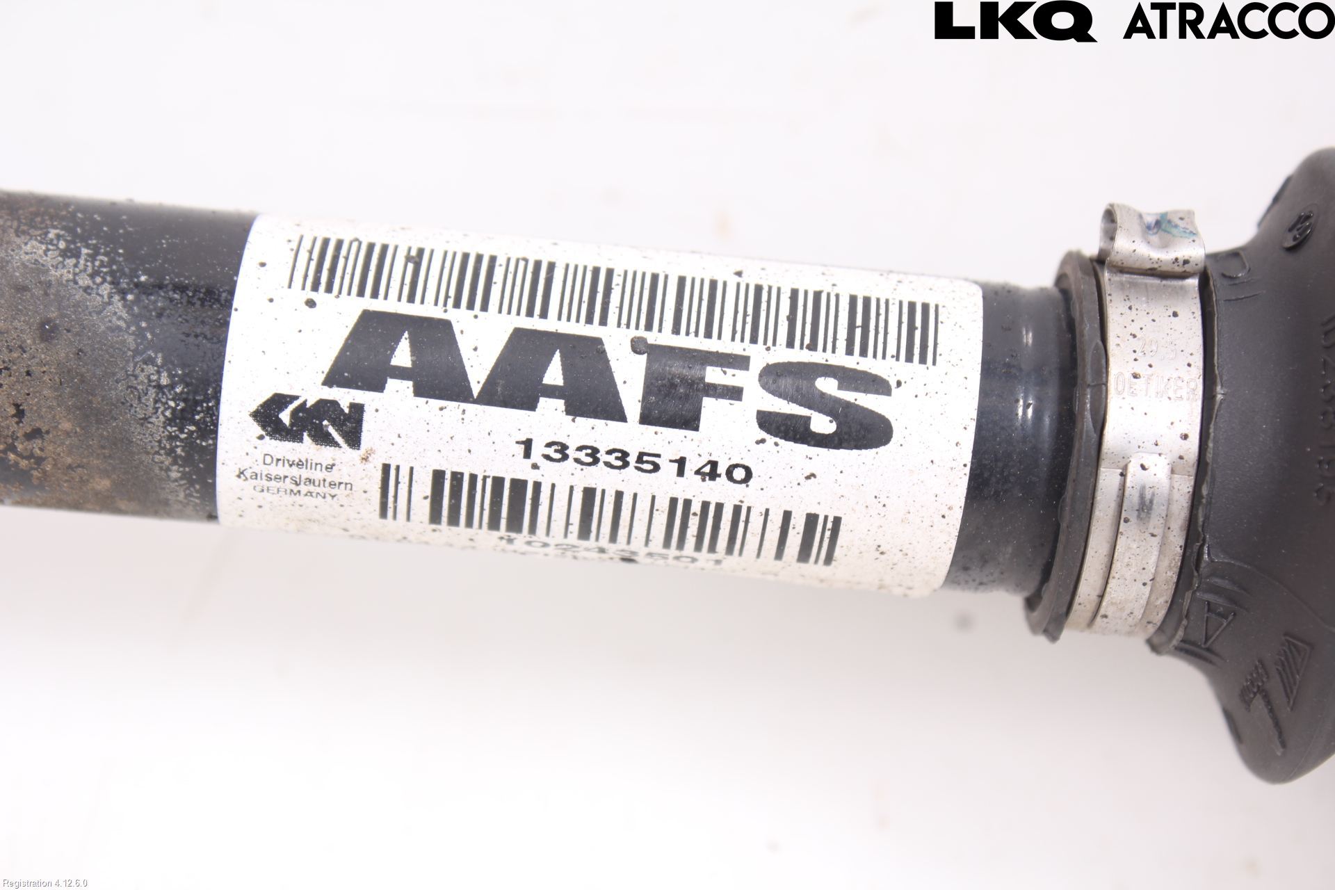 Opel ASTRA J 10-15 Drivaksel Foran Kompl Venstre