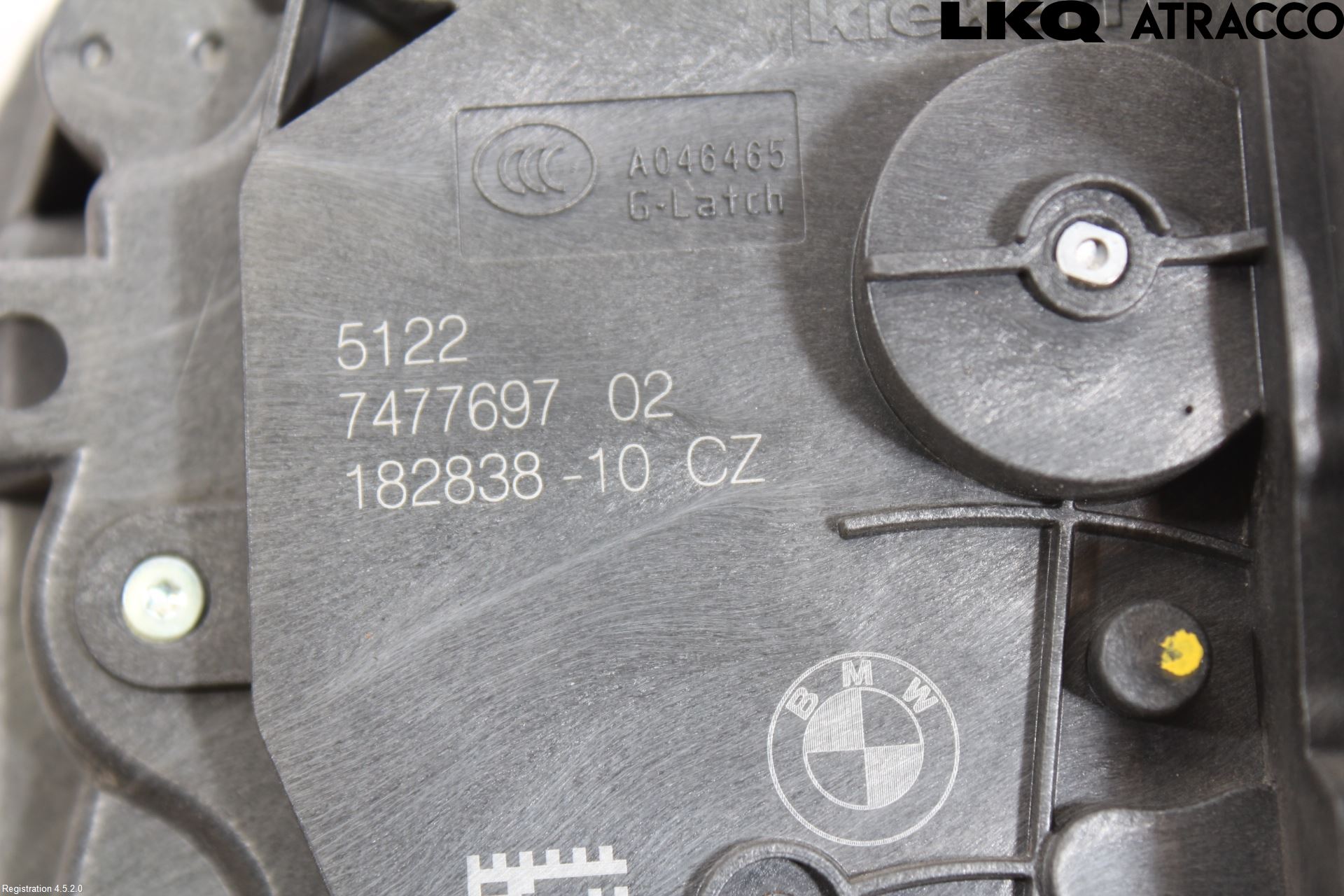 BMW 5 G30/G31/F90 17-23 Dørlås - Låsekasse