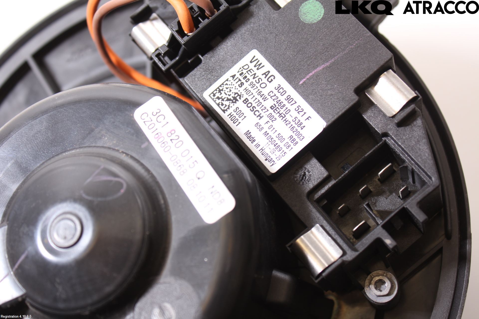 Volkswagen VW TIGUAN 07-16 Varmeapparat Viftemotor