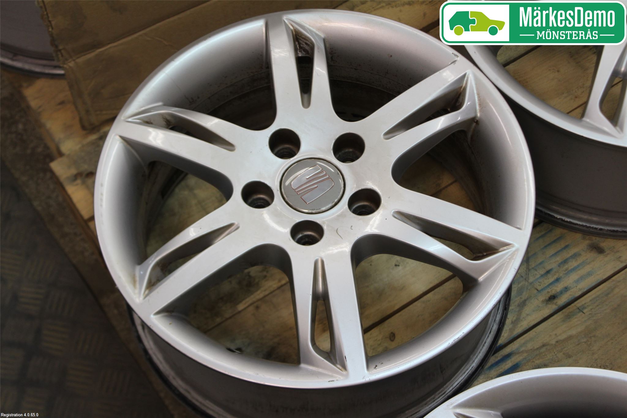 Seat LEON 06-12 Felg Aluminium Sett 4Stk