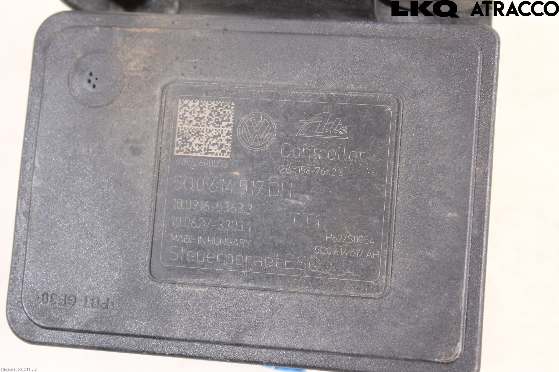 Volkswagen VW TOURAN 16- Abs Hydraulikkaggregat