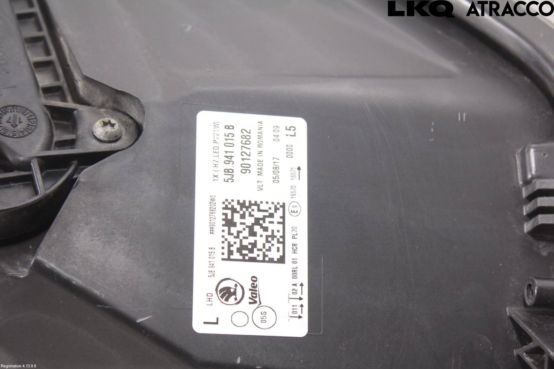 Skoda RAPID Frontlykt Venstre