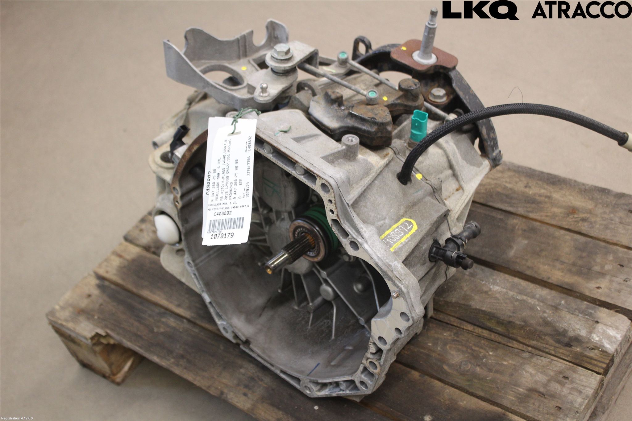 Mercedes-Benz MB VITO/V-KLASS (W640,W447,W448) 14- Gearkasse 6 Trinn