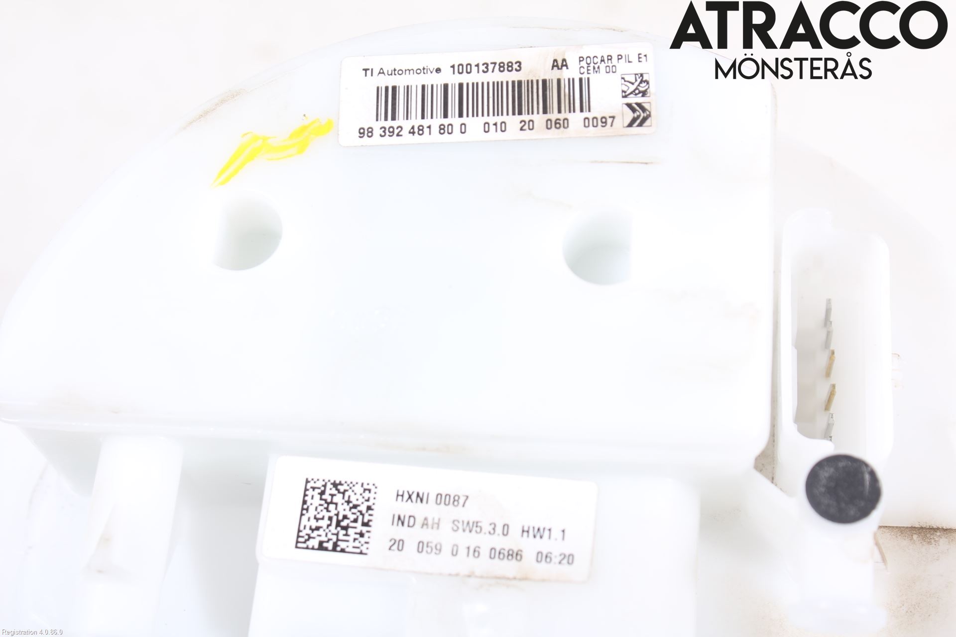 Peugeot 208/E-208 20- Drivstoffpumpe Fødepumpe El