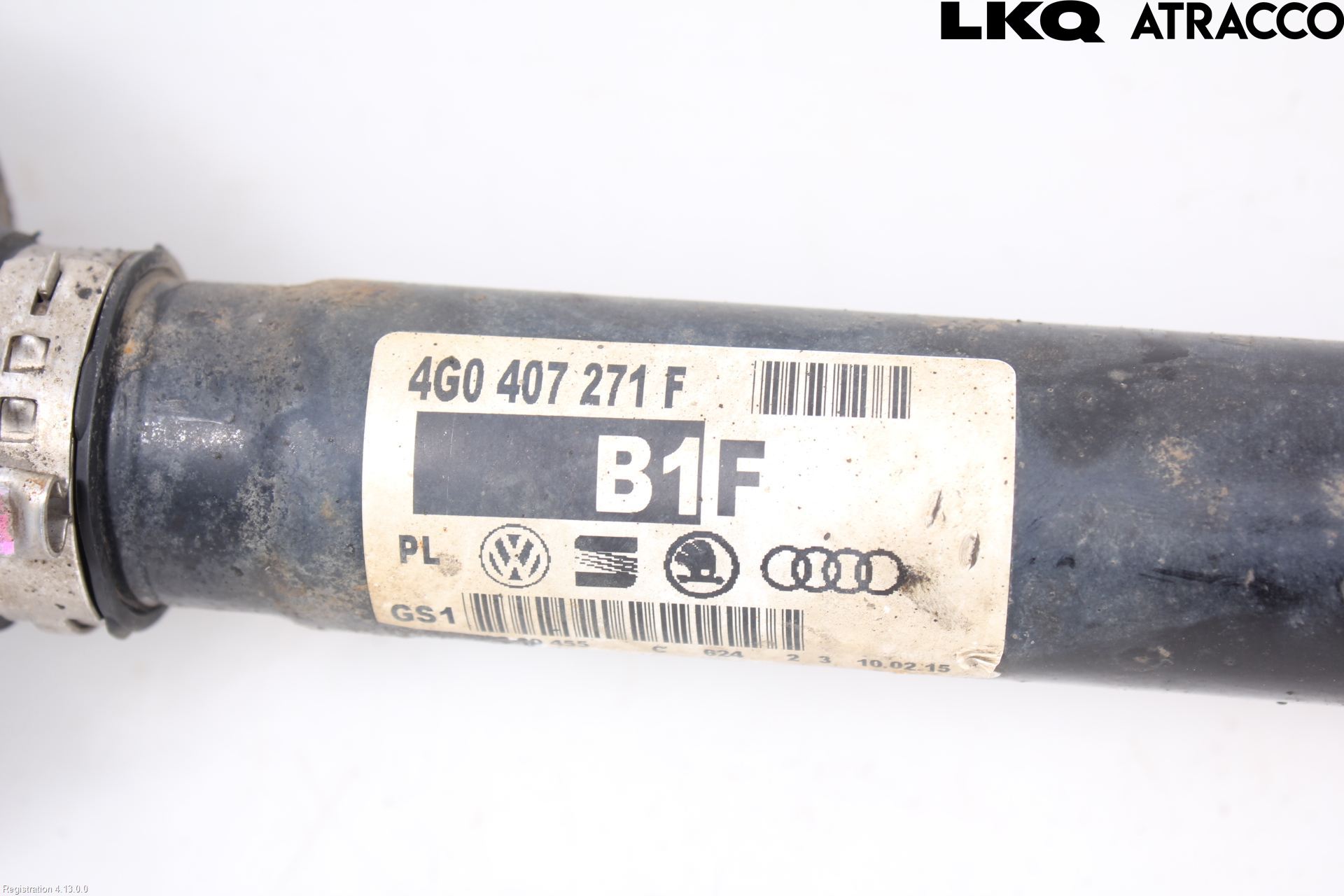 Audi A6/S6 4G 11-18 Drivaksel Foran Kompl Høyre