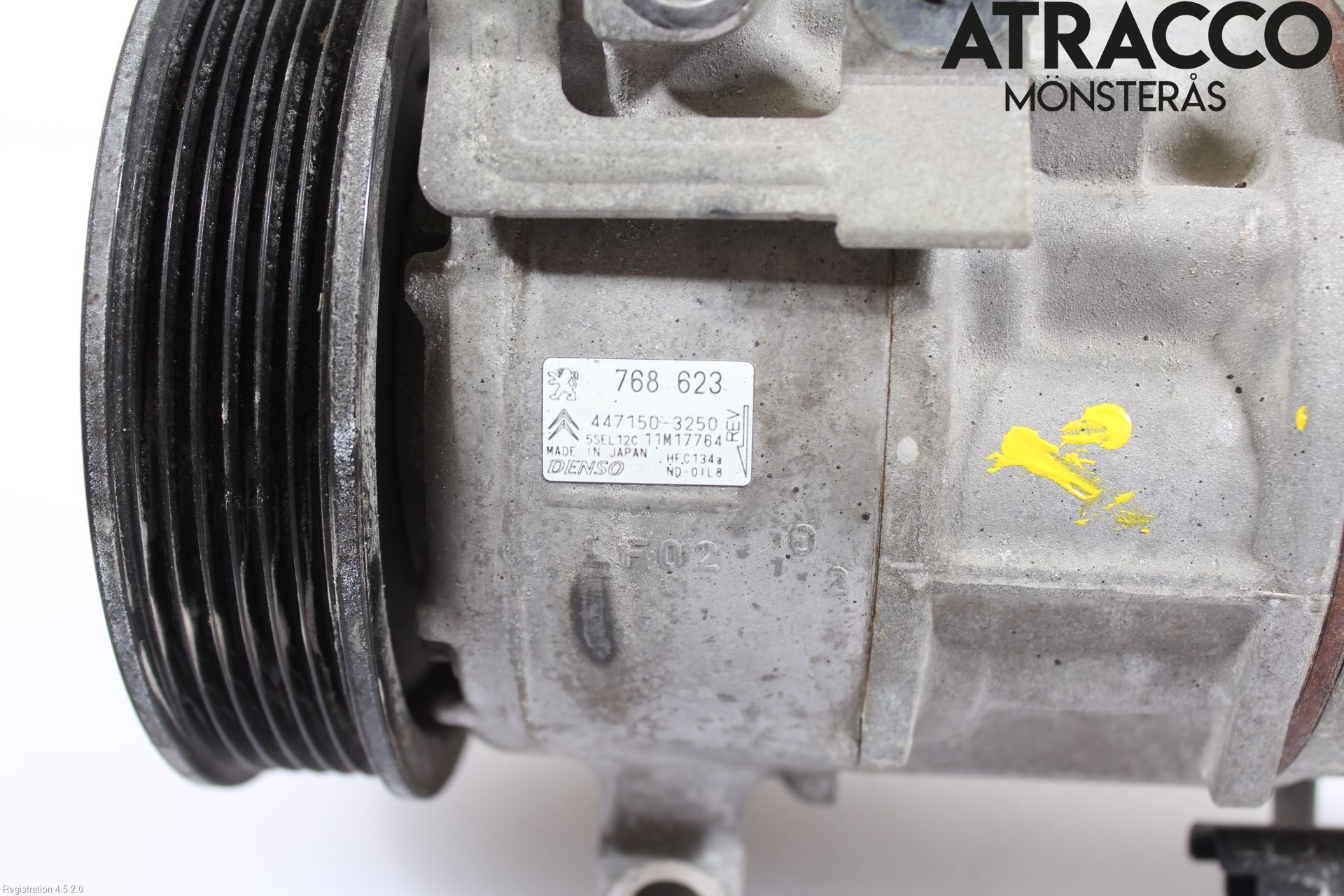 Citroen C4 II 11-18 Varme Ac Kompressor