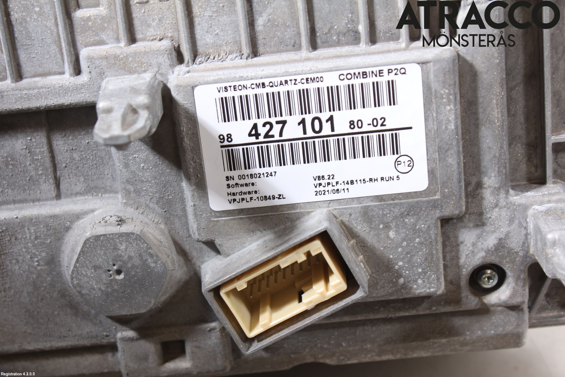 Peugeot 2008/E-2008 20- Instr Kombinert