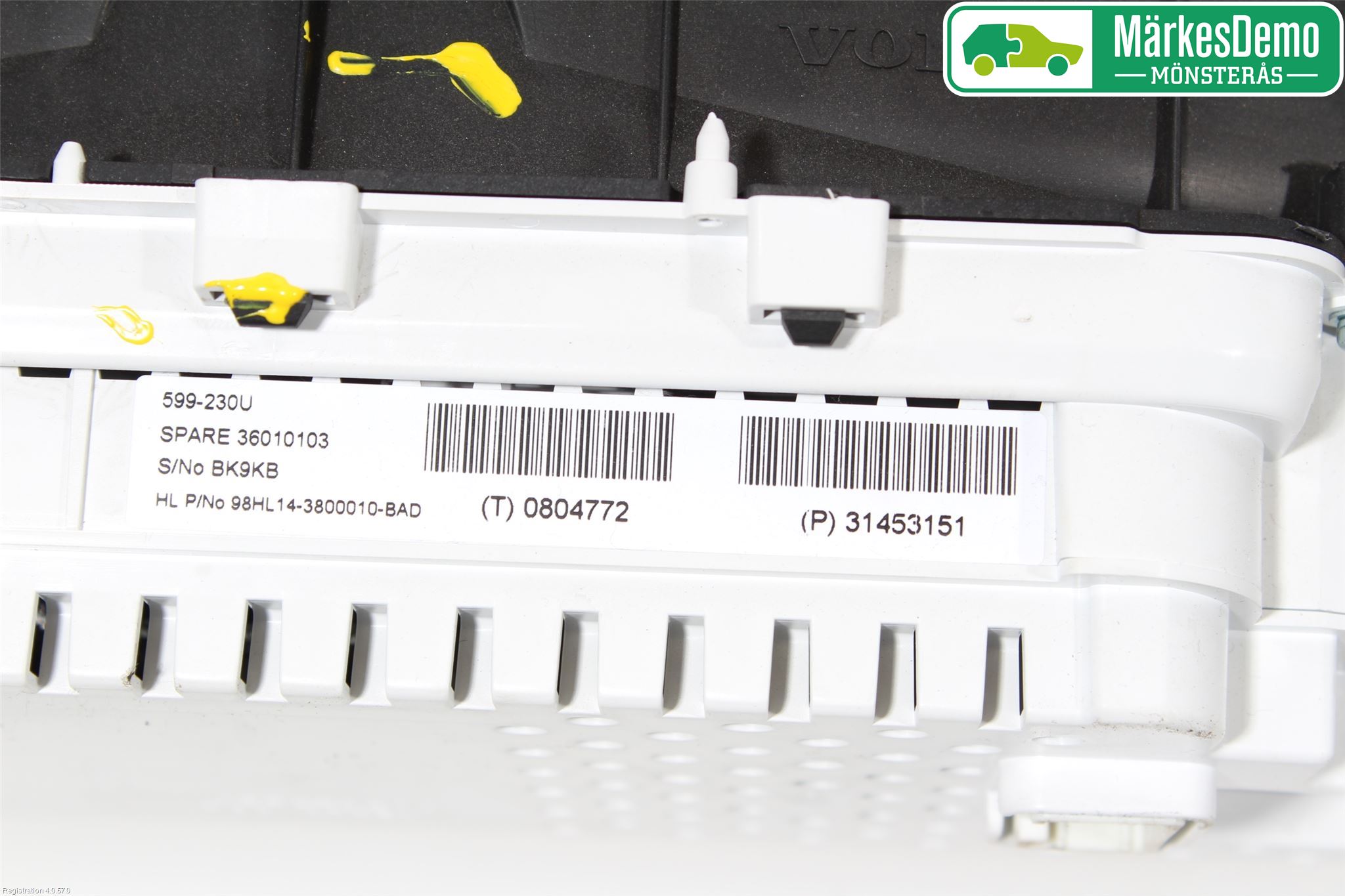 Volvo XC70 14-16 Instr Kombinert