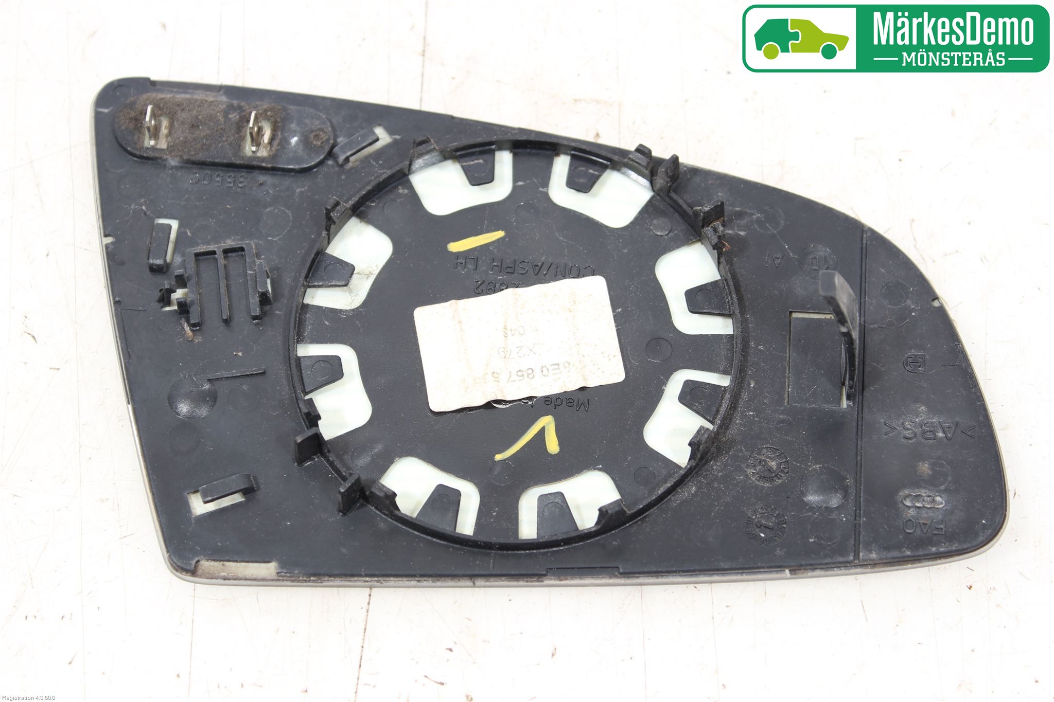Audi A4/S4 01-05 Speil Glass V