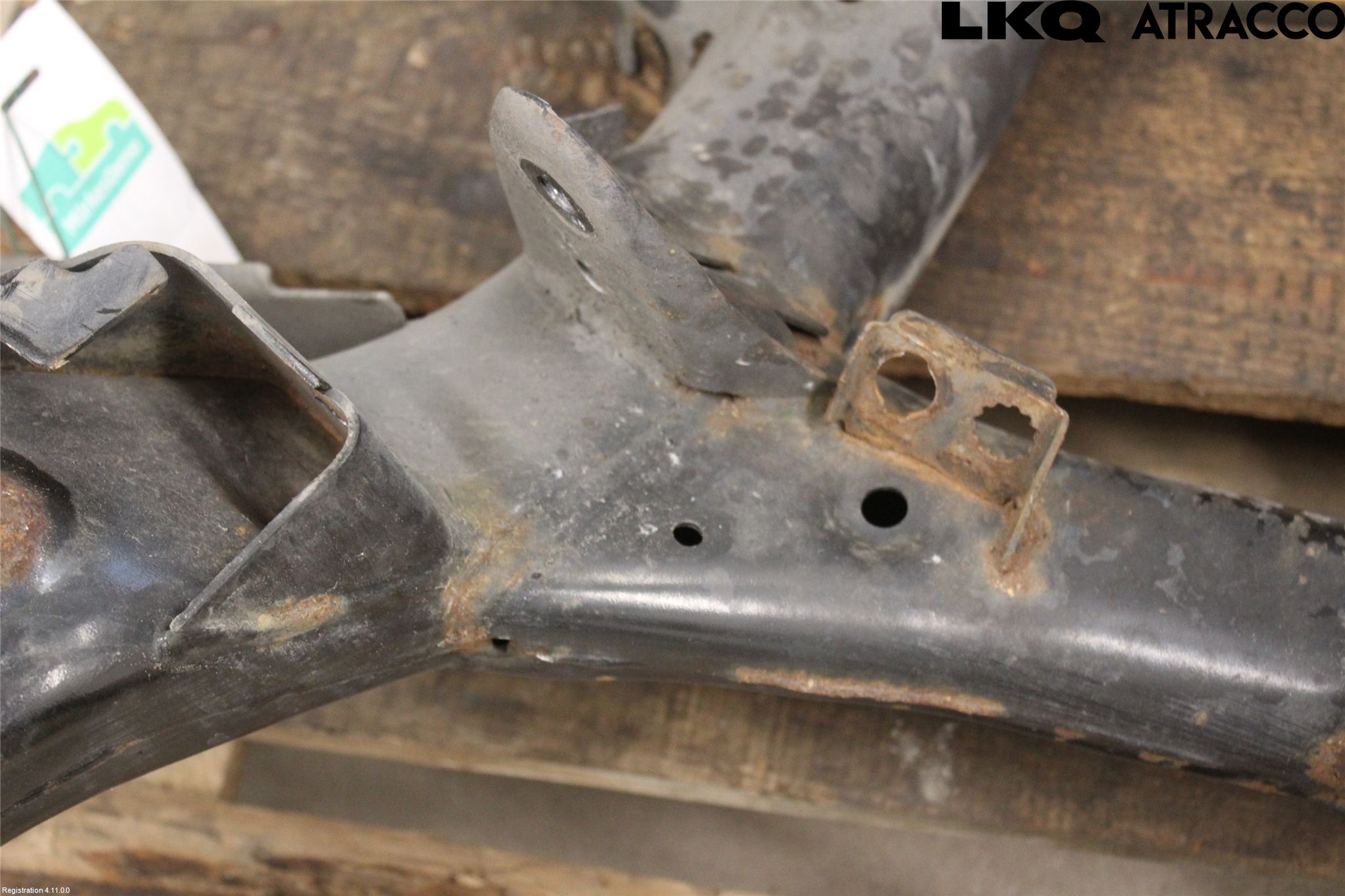 BMW X6 F16 14-19 Bakaksel Feste Travers-Ramme