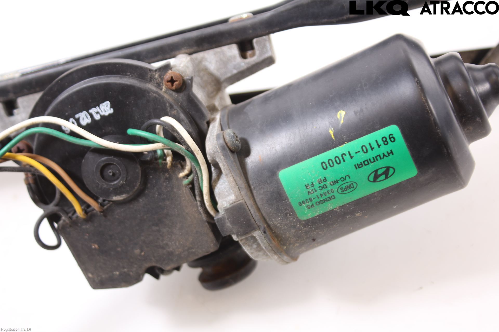 Hyundai i20 PB 09-14 Viskermotor Frontrute