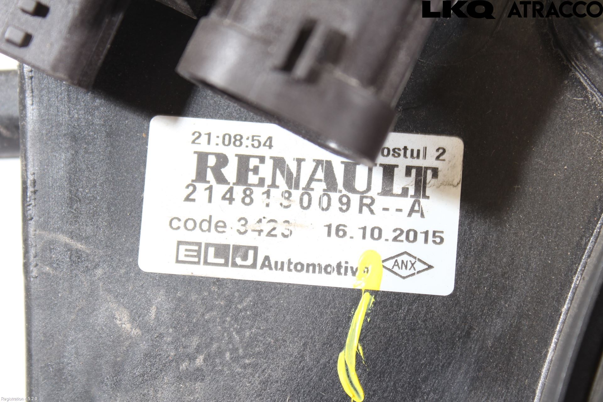 Renault CLIO IV 12-16 Kjølevifte Elektrisk