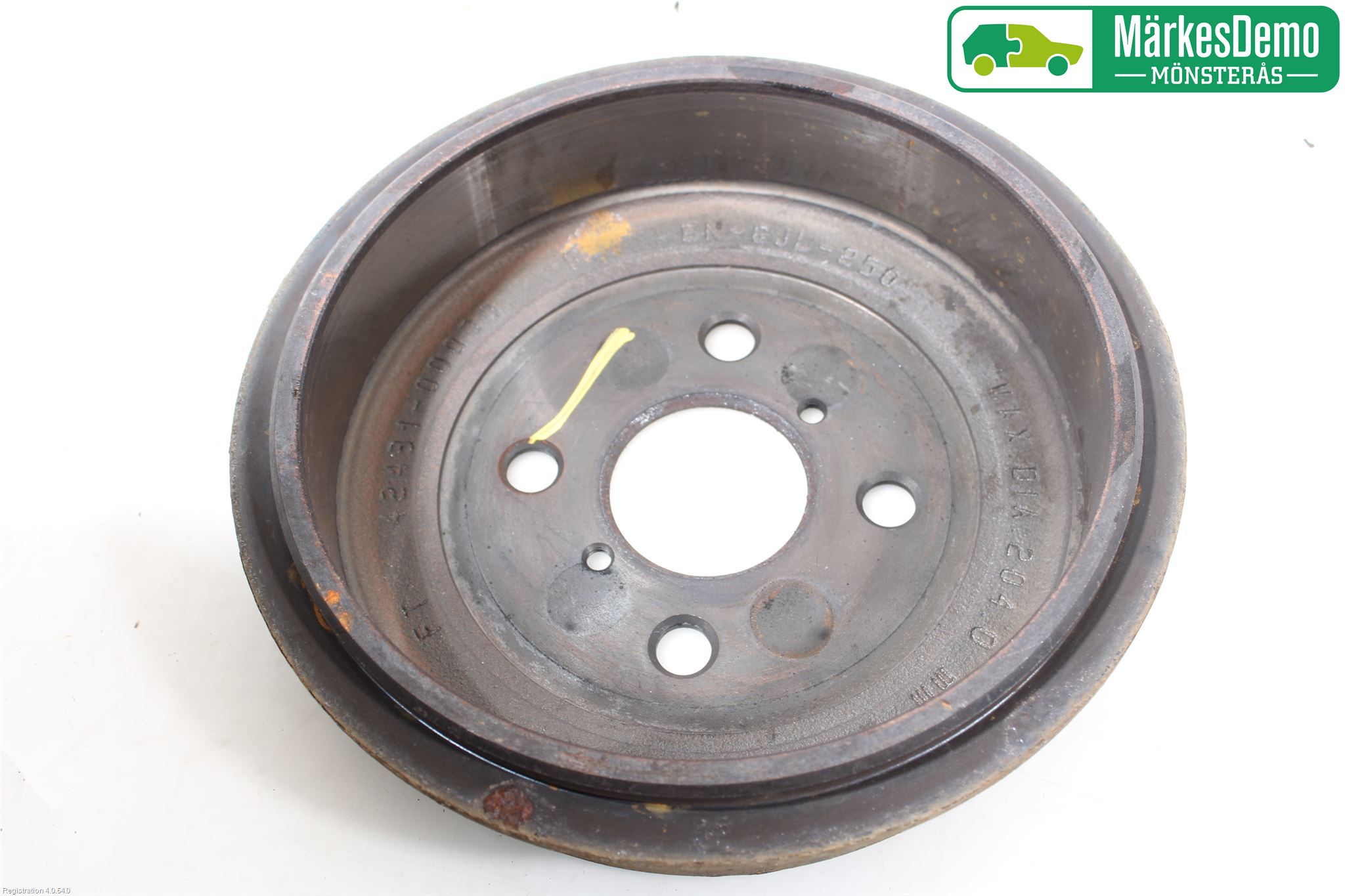 Toyota YARIS XP130 12-14 Bremsetrommel Bak