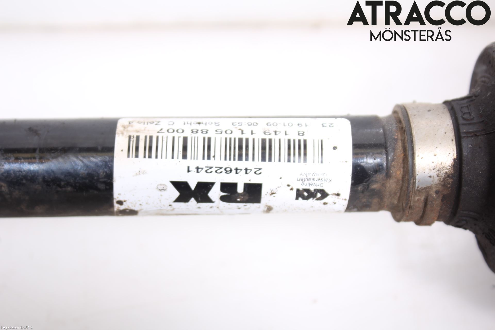 Opel ASTRA H 04-12 Drivaksel Foran Kompl Høyre