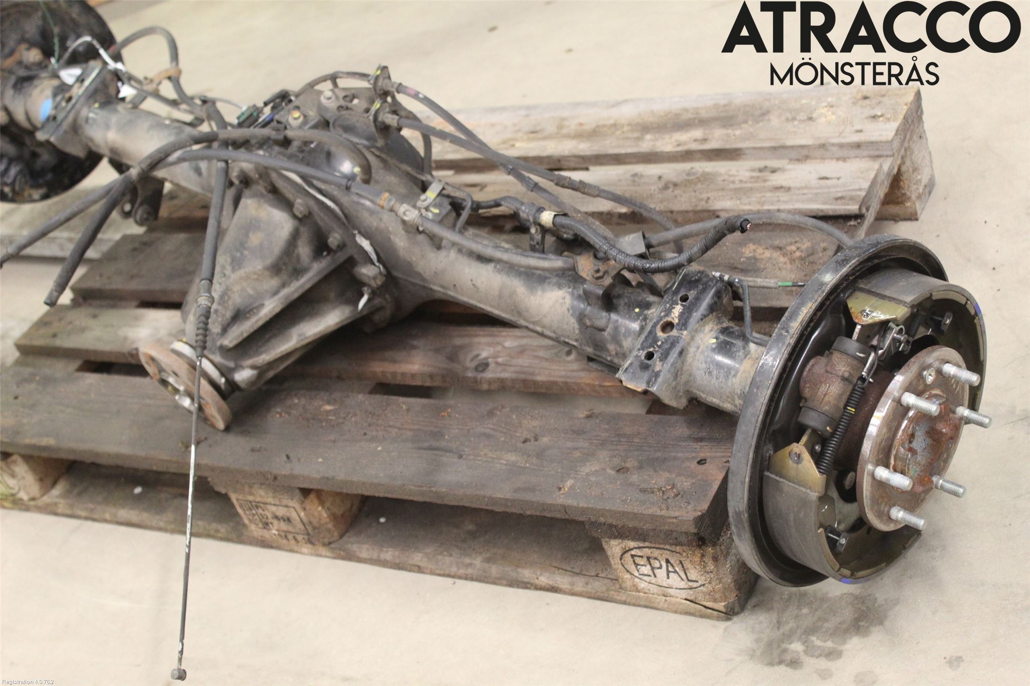 Ford RANGER EU 12-23 Bakaksel Kardang Bak -Diff