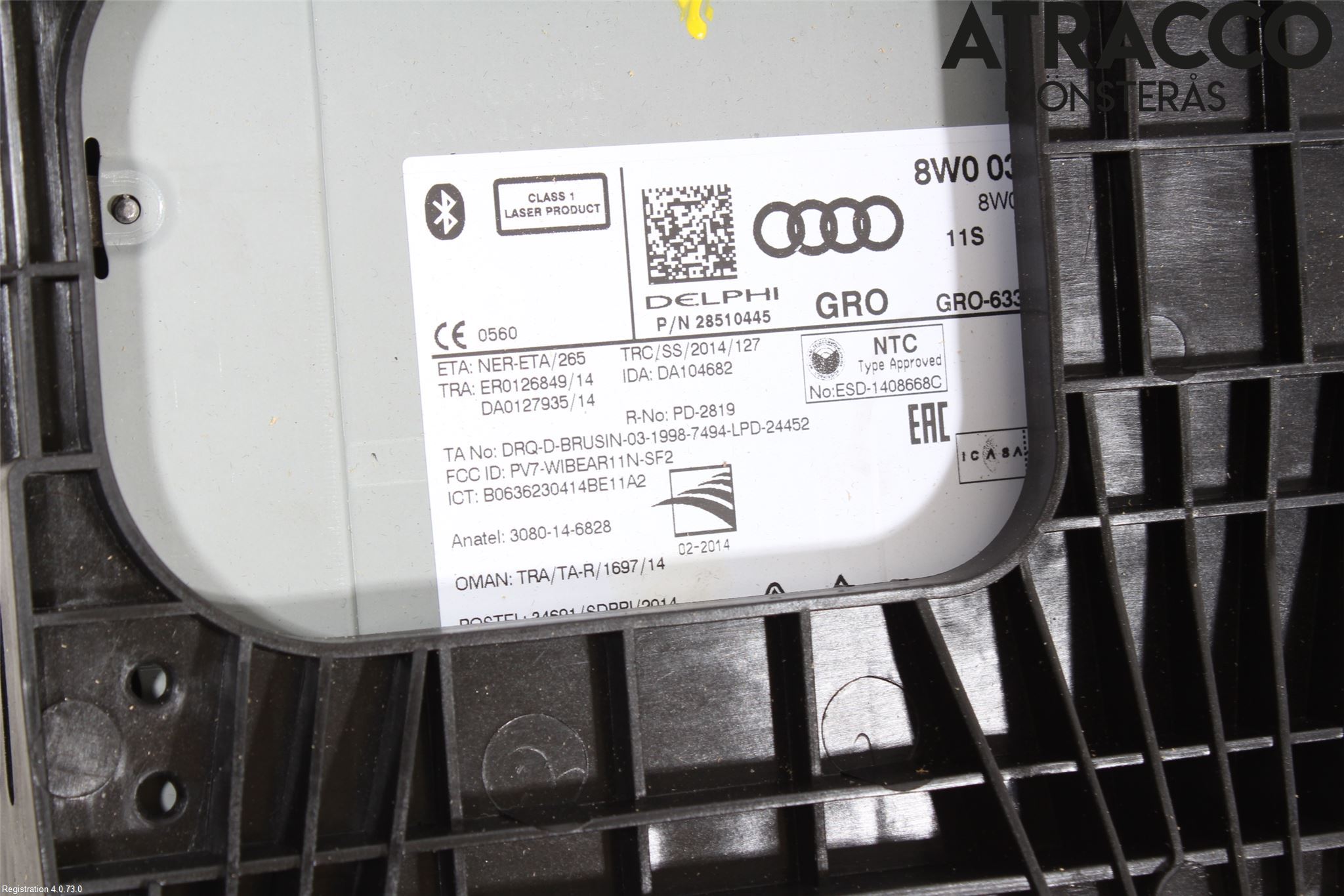 Audi A4/S4 B9 16-19 Stereo Radio