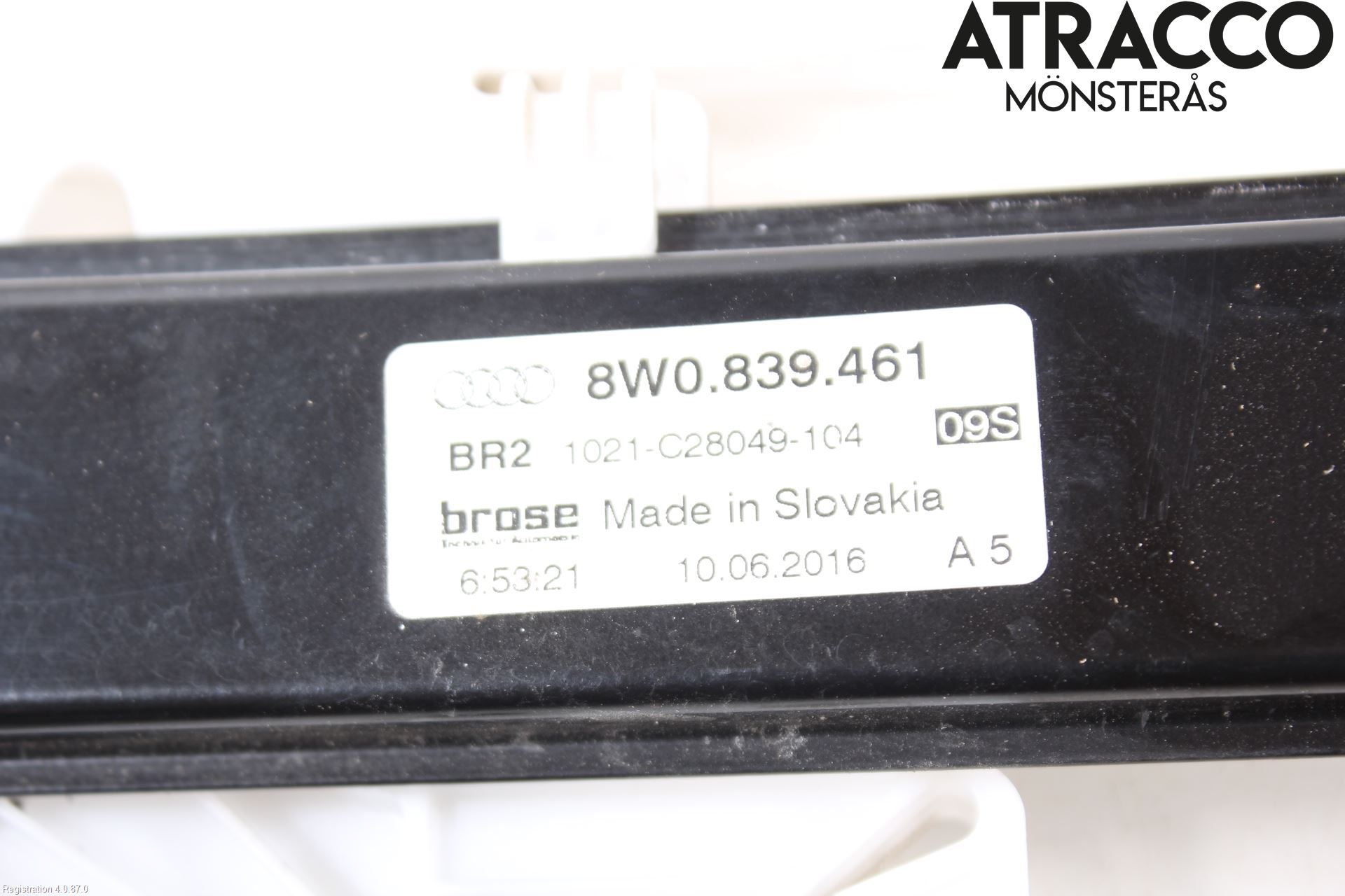 Audi A4/S4 B9 16-19 Vindusheis El Komp