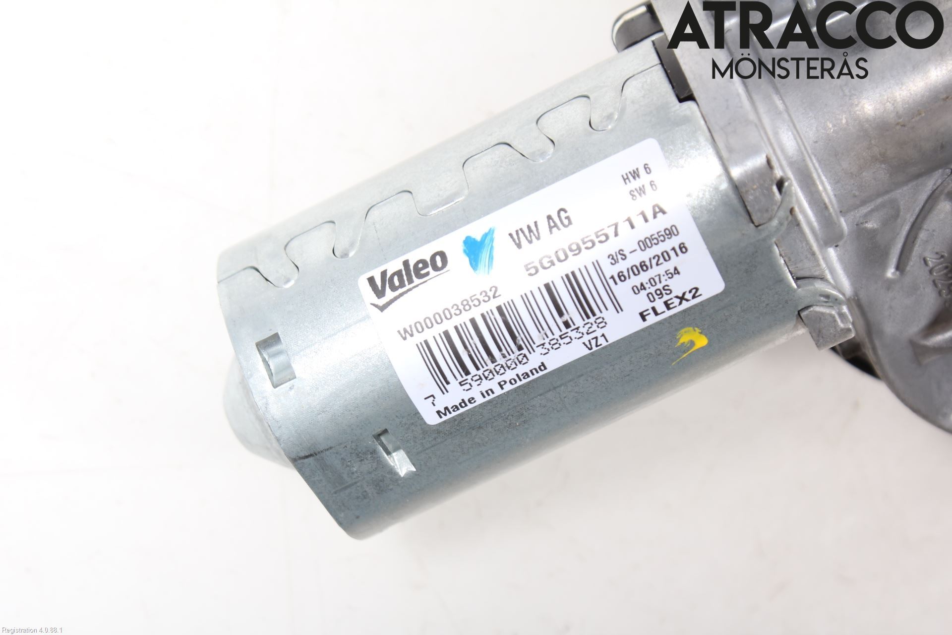 Volkswagen VW TIGUAN 16-24 Viskermotor Bakluke
