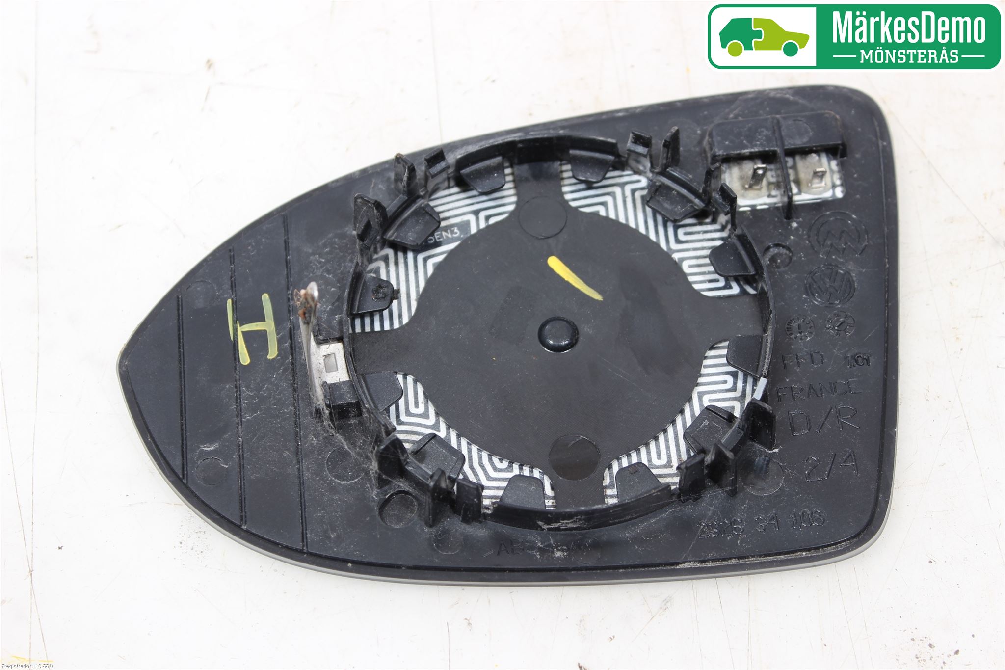 Volkswagen VW PASSAT 15-19 Speil Glass H
