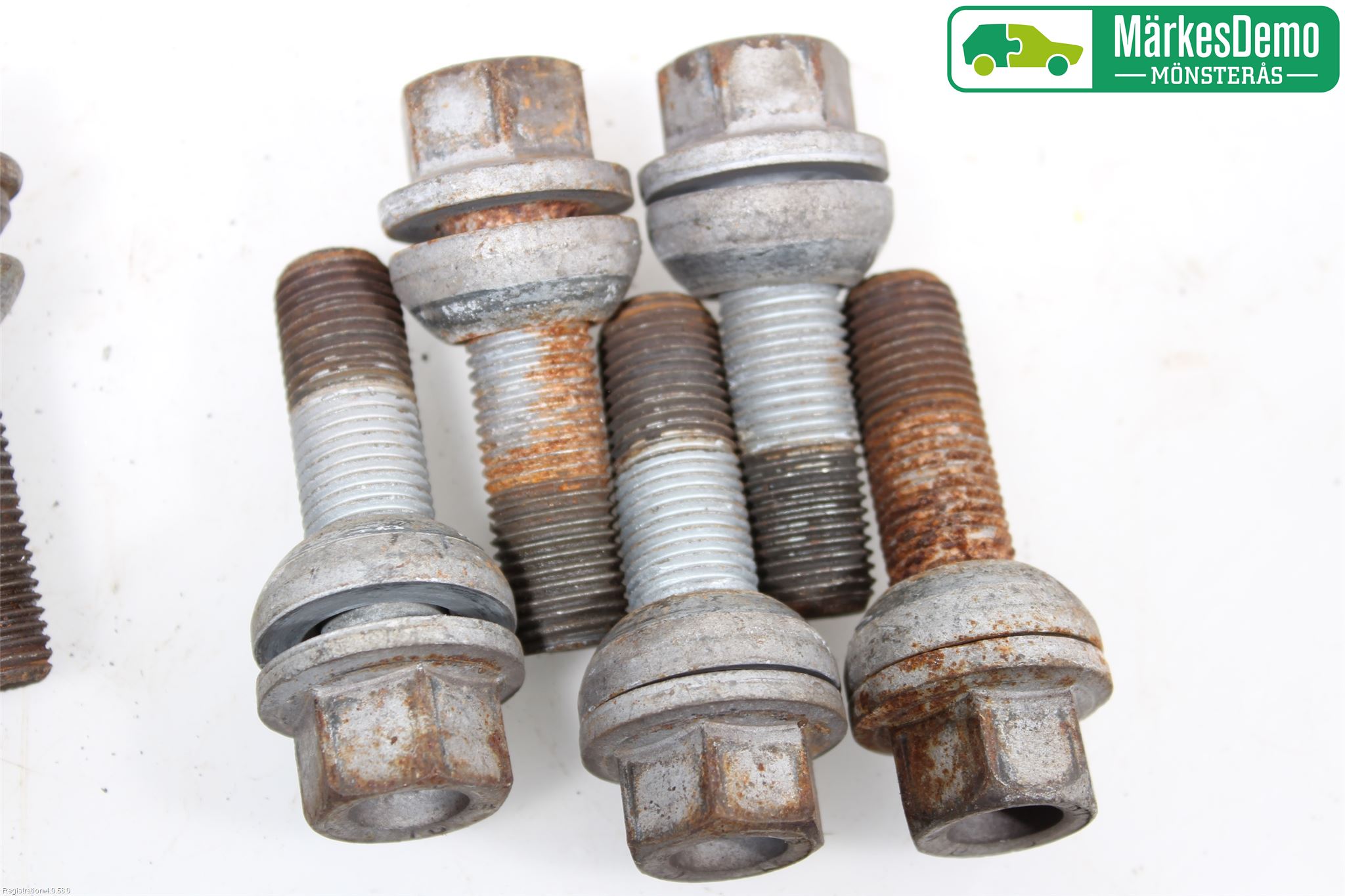 Volkswagen VW TOUAREG 7L 03-10 Hjulmutter - Bolt - Sett