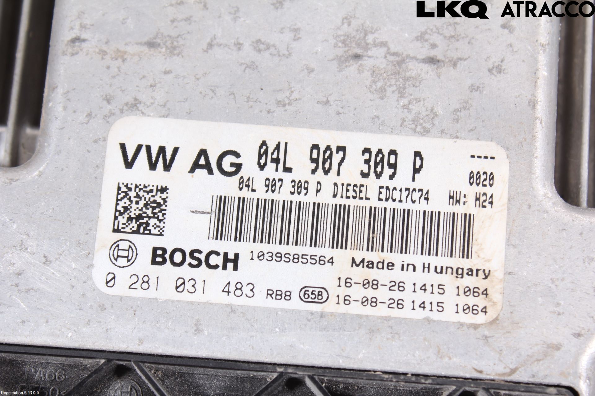 Seat ATECA 16->> Styreenhet Dieselpumpe