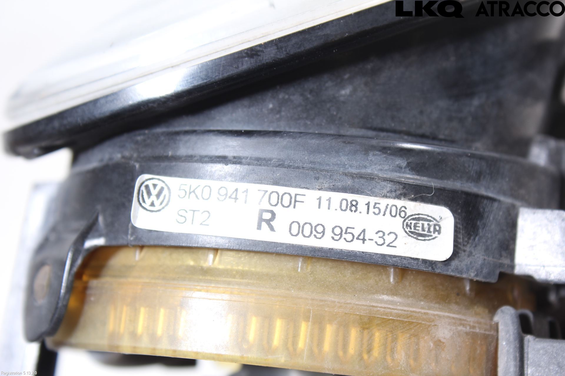 Volkswagen VW GOLF VI 09-13 Frontlykt-Kurve-Tåkelys