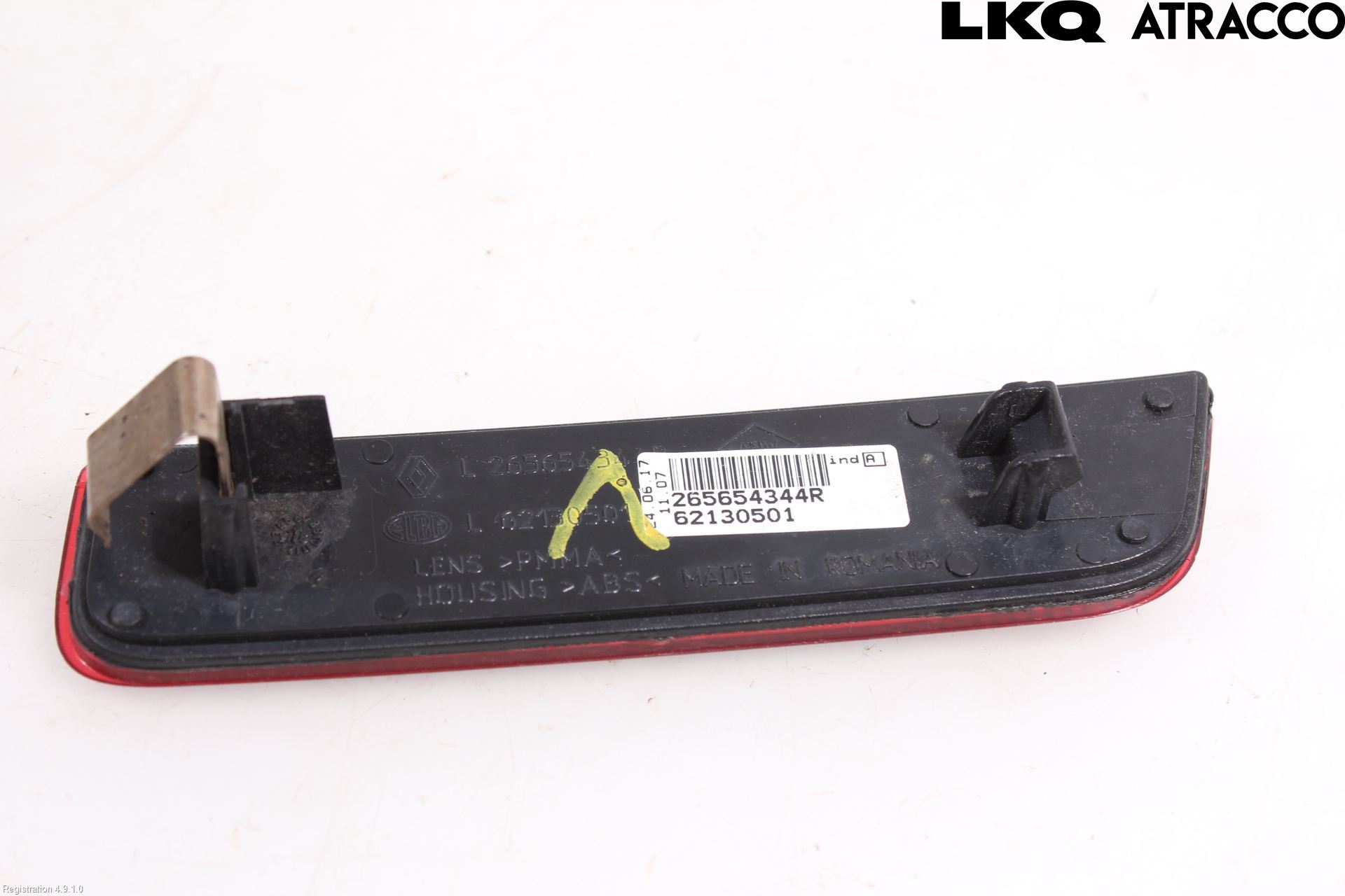 Dacia DUSTER 18-24 Refleks Bak