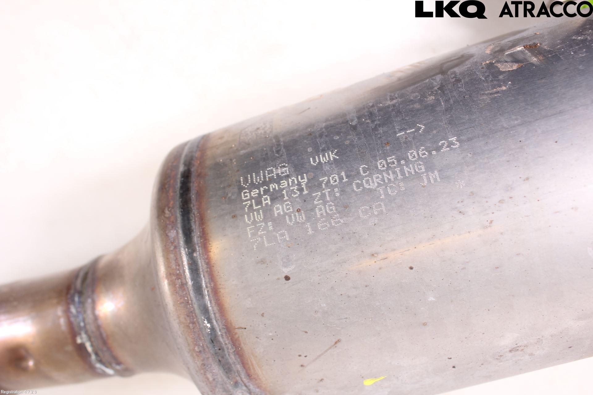 Volkswagen VW TRANSP/CARAVELLE (T7) 22-24 Eksos Partikketfilter