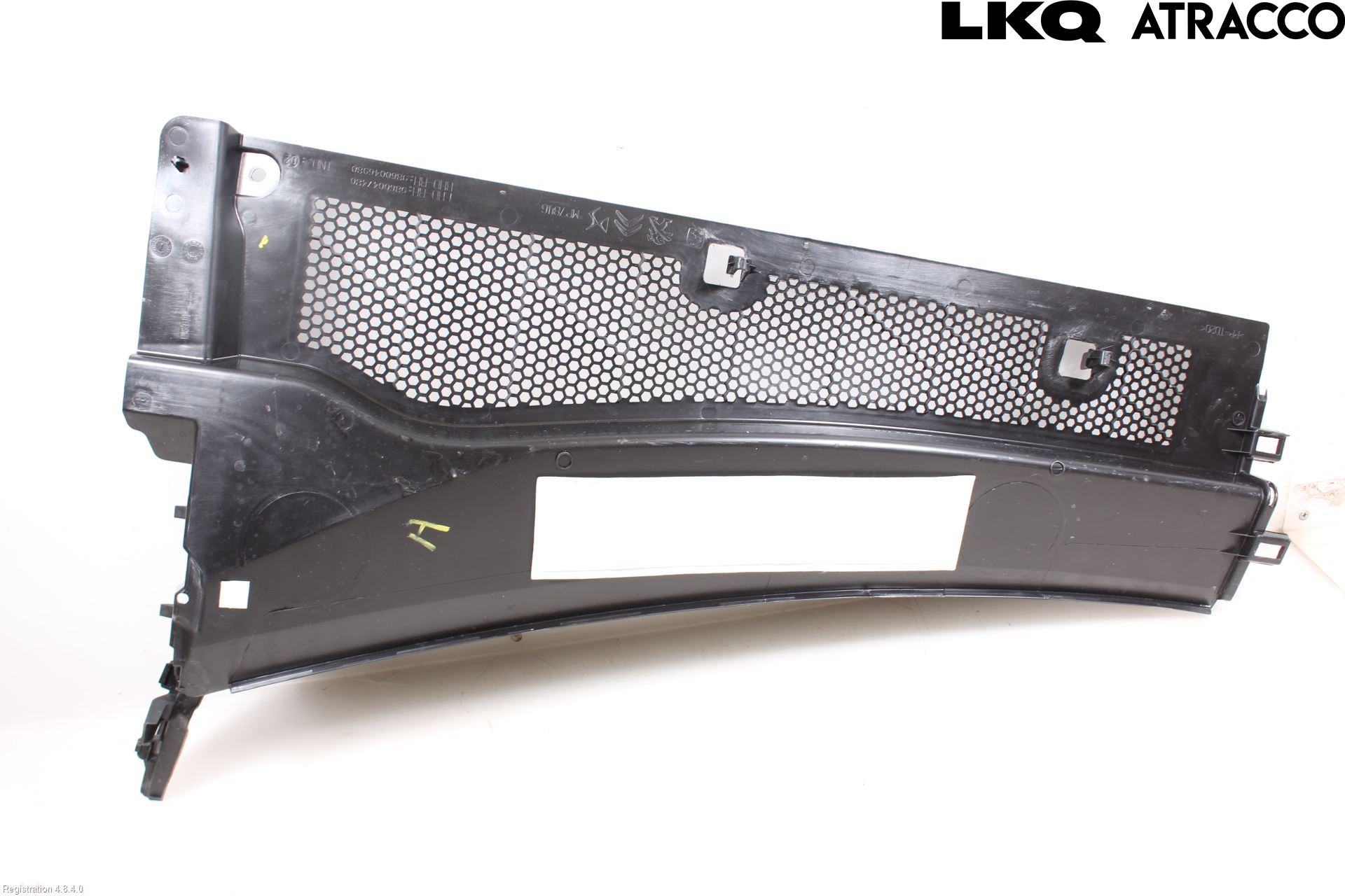 Peugeot 208/E-208 20- Visker Deksel-Grill-Under Frr