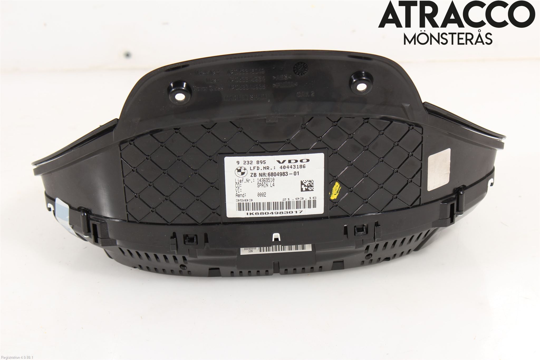 BMW 4 F32/F33/F82/F83 13-20 Instr Kombinert