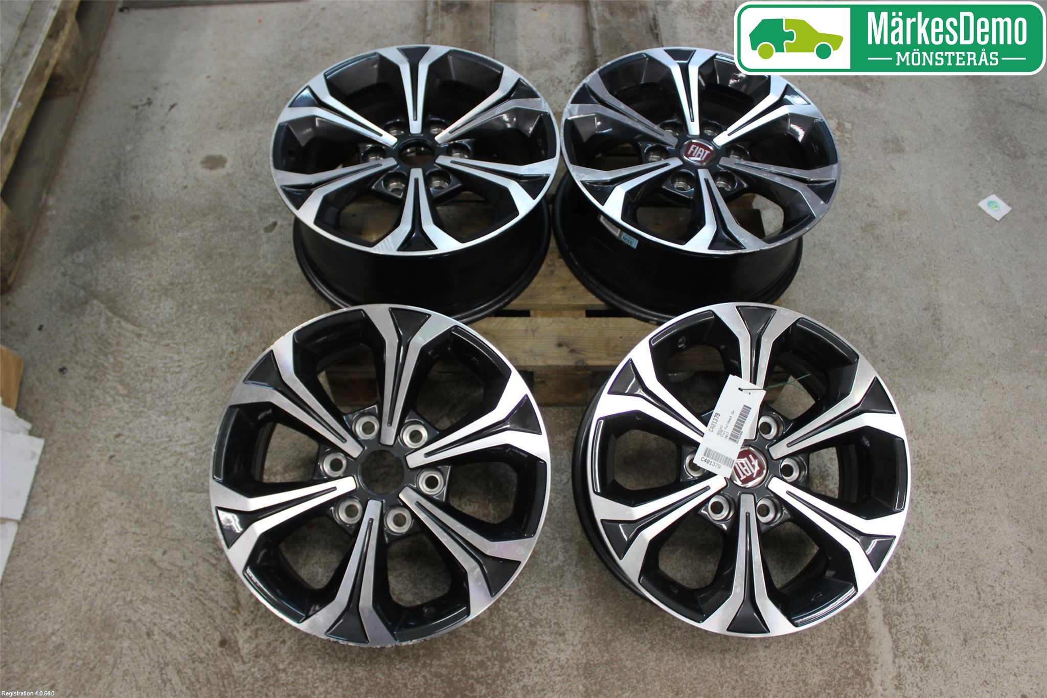 Fiat FULLBACK 16-19 Felg Aluminium Sett 4Stk