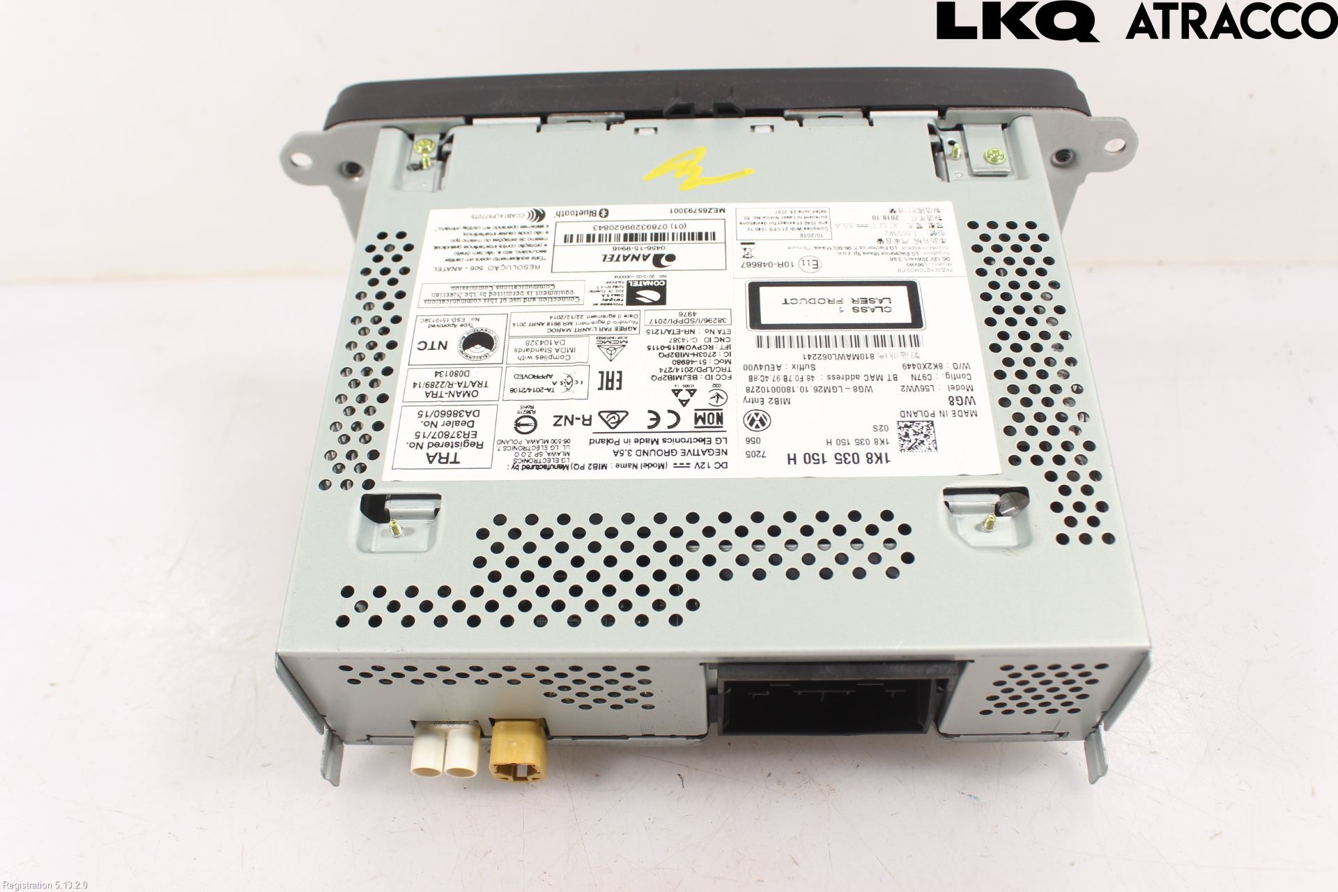 Volkswagen VW TRANSP/CARAVELLE (T6) 16-22 Stereo Radio Med Cd