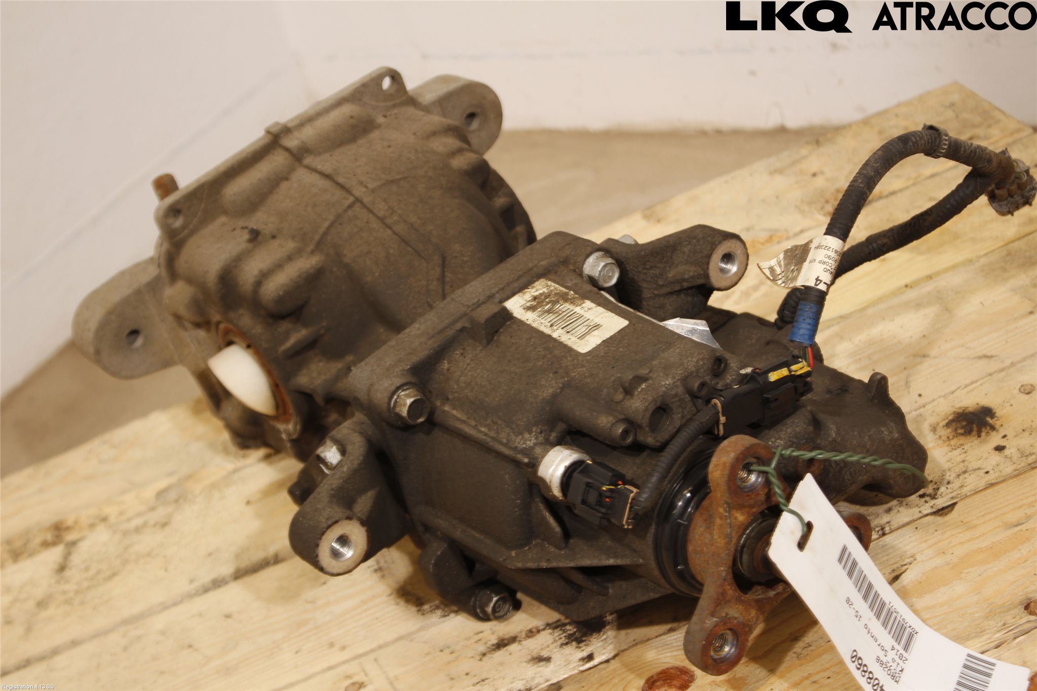 Kia SORENTO 15-20 Bakaksel Kardang Bak -Diff