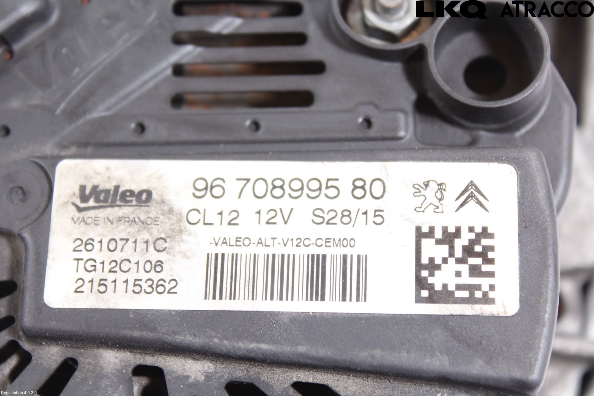 Peugeot 308 14-21 Dynamo