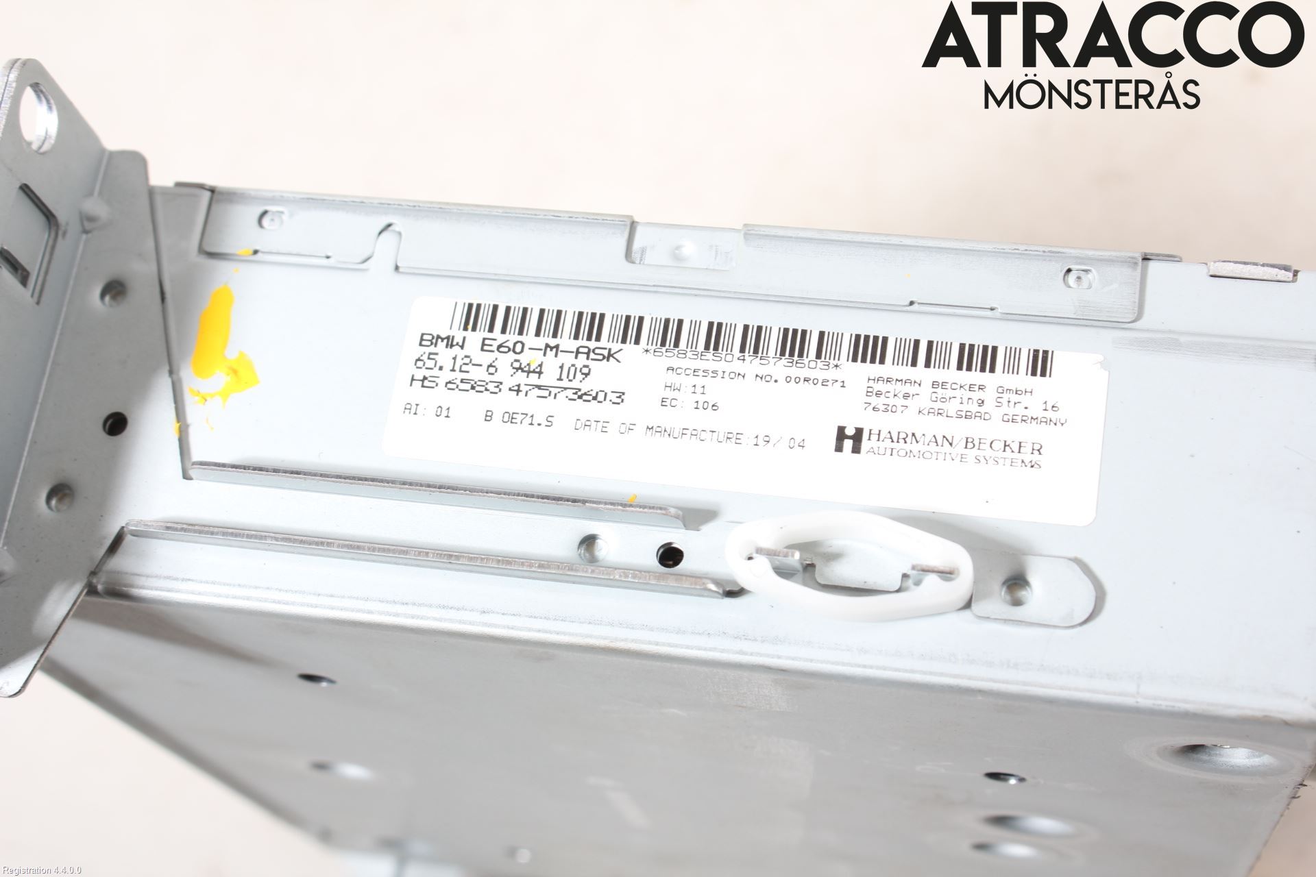 BMW 5 E60/61 Sed/Tou 02-10 Stereo Radio