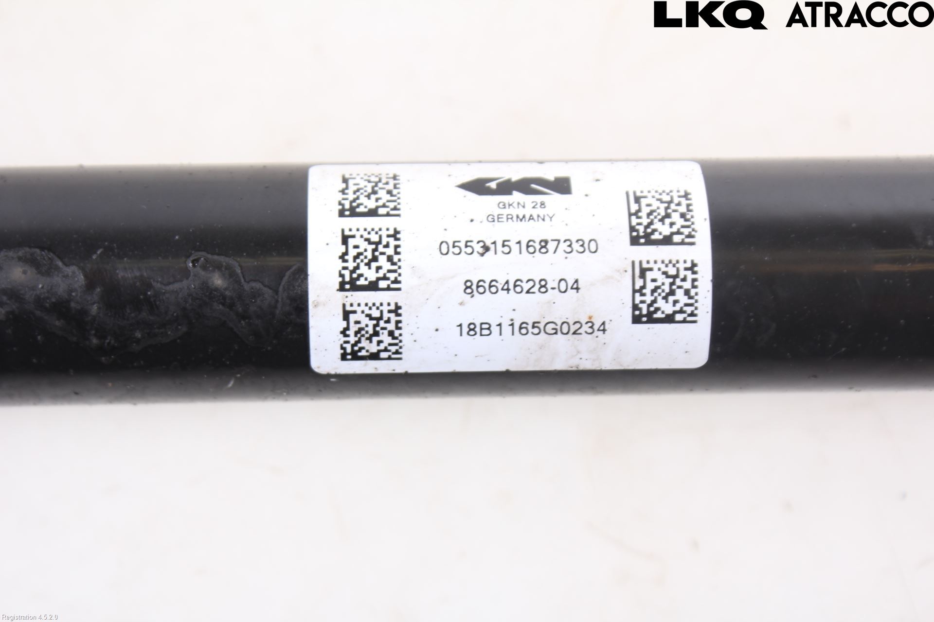 BMW 5 G30/G31/F90 17-23 Drivaksel Bak Kompl Høyre