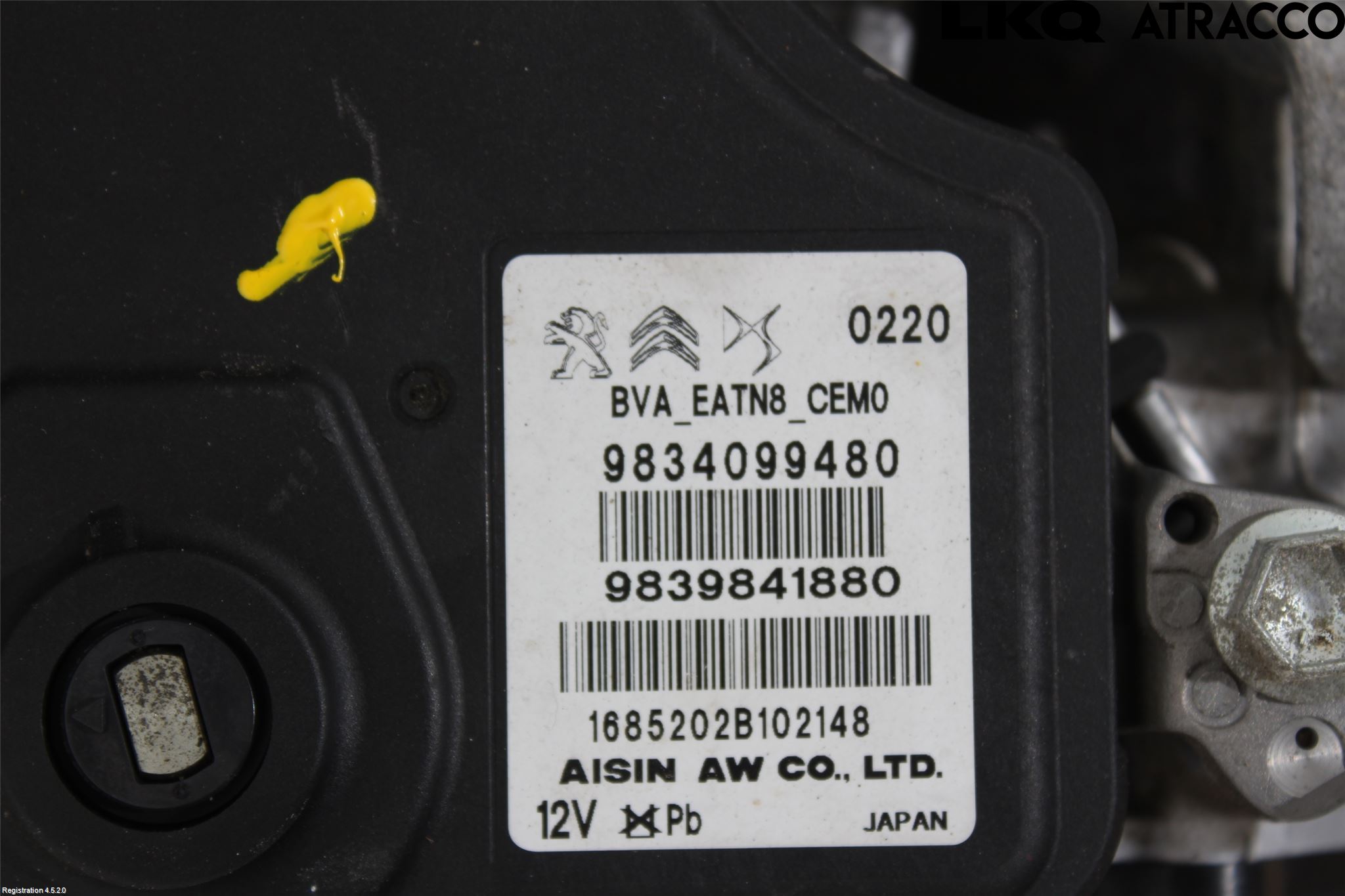 Peugeot 3008 17-24 Gearkasse Automat