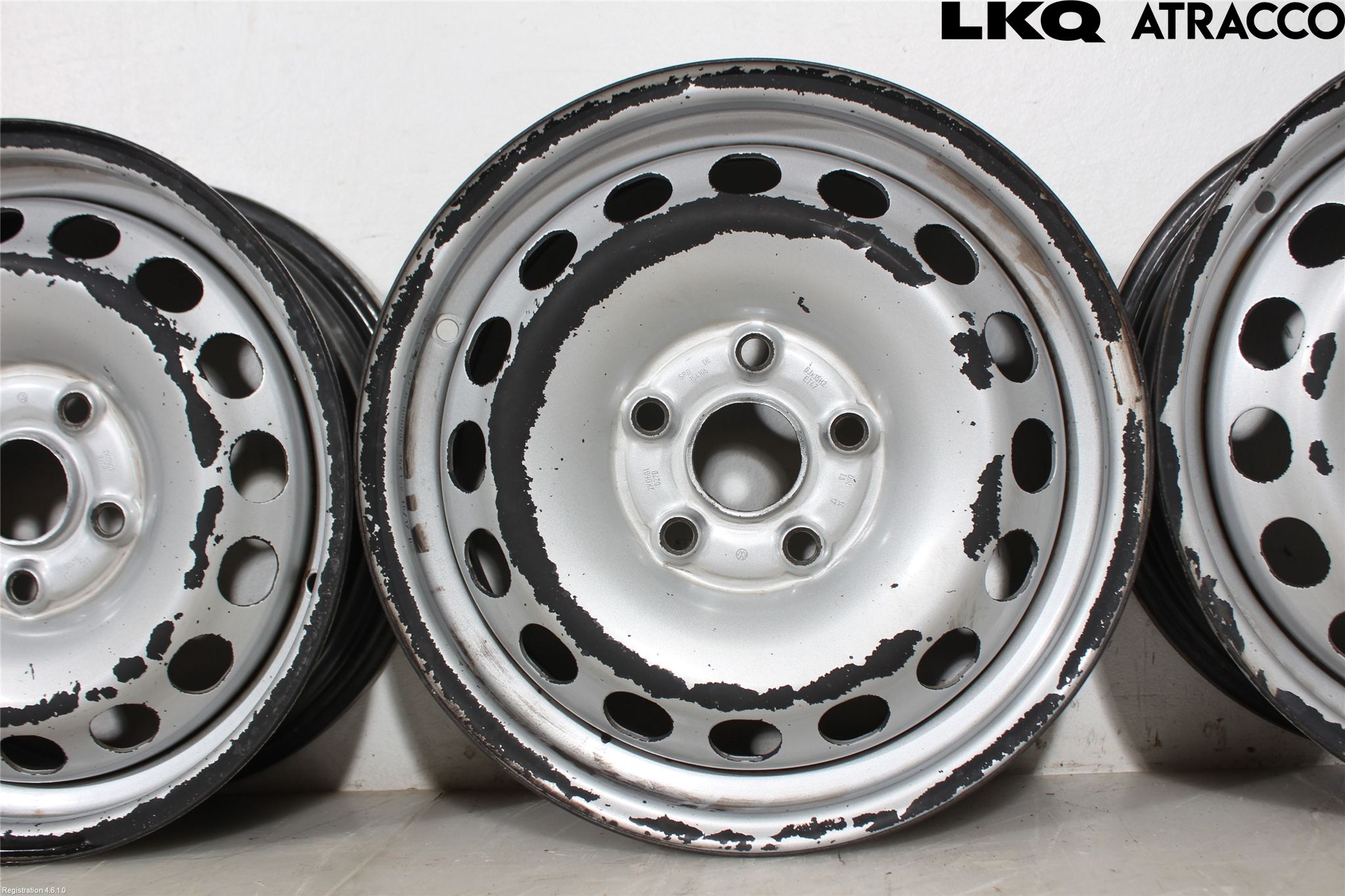Volkswagen VW CADDY 16-20 Felg Stål Sett 4Stk