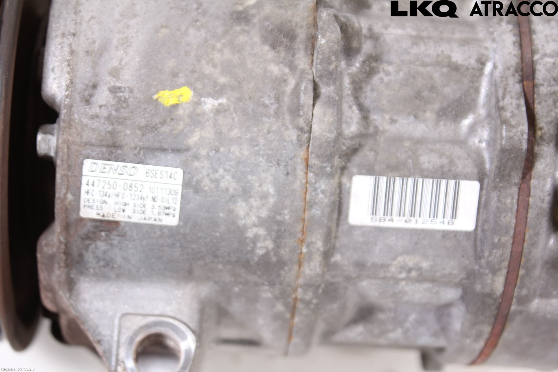 Toyota VERSO 09-18 Varme Ac Kompressor