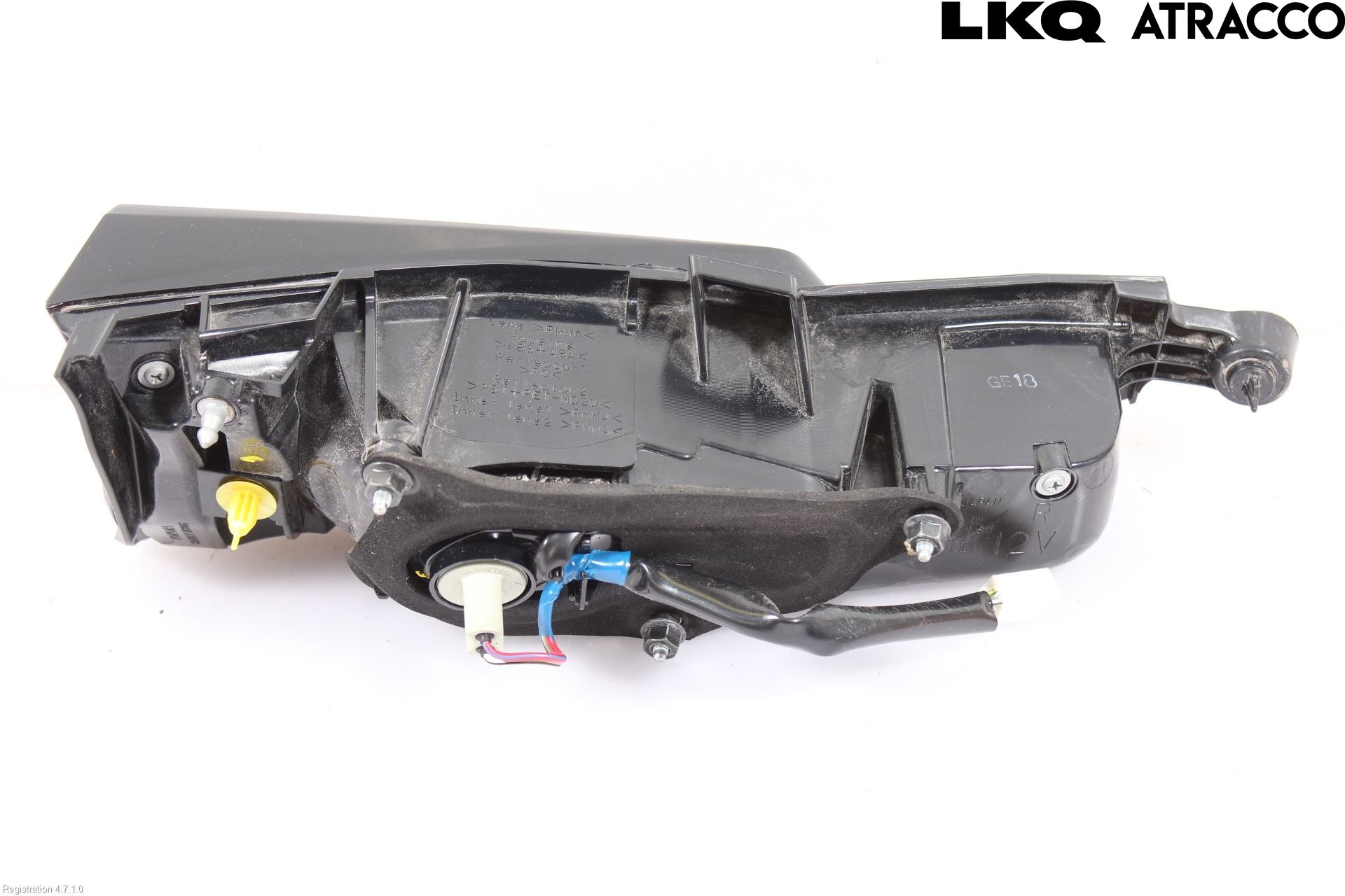 Lexus NX 300h 15-21 Baklykt Høyre  På Luke(Indre)