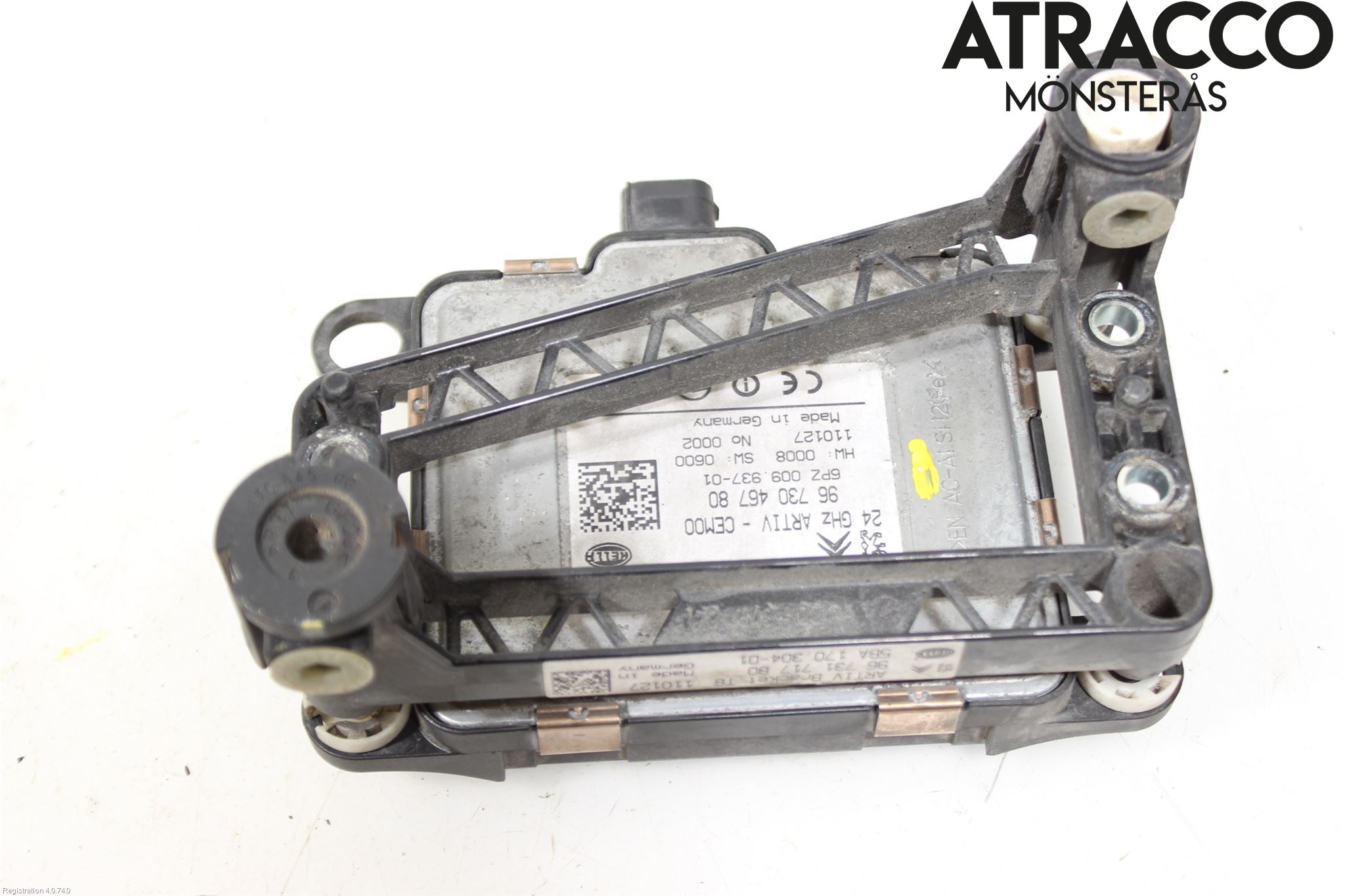 Peugeot 5008 10-16 Sensor Kollisjonsbeskyttelse