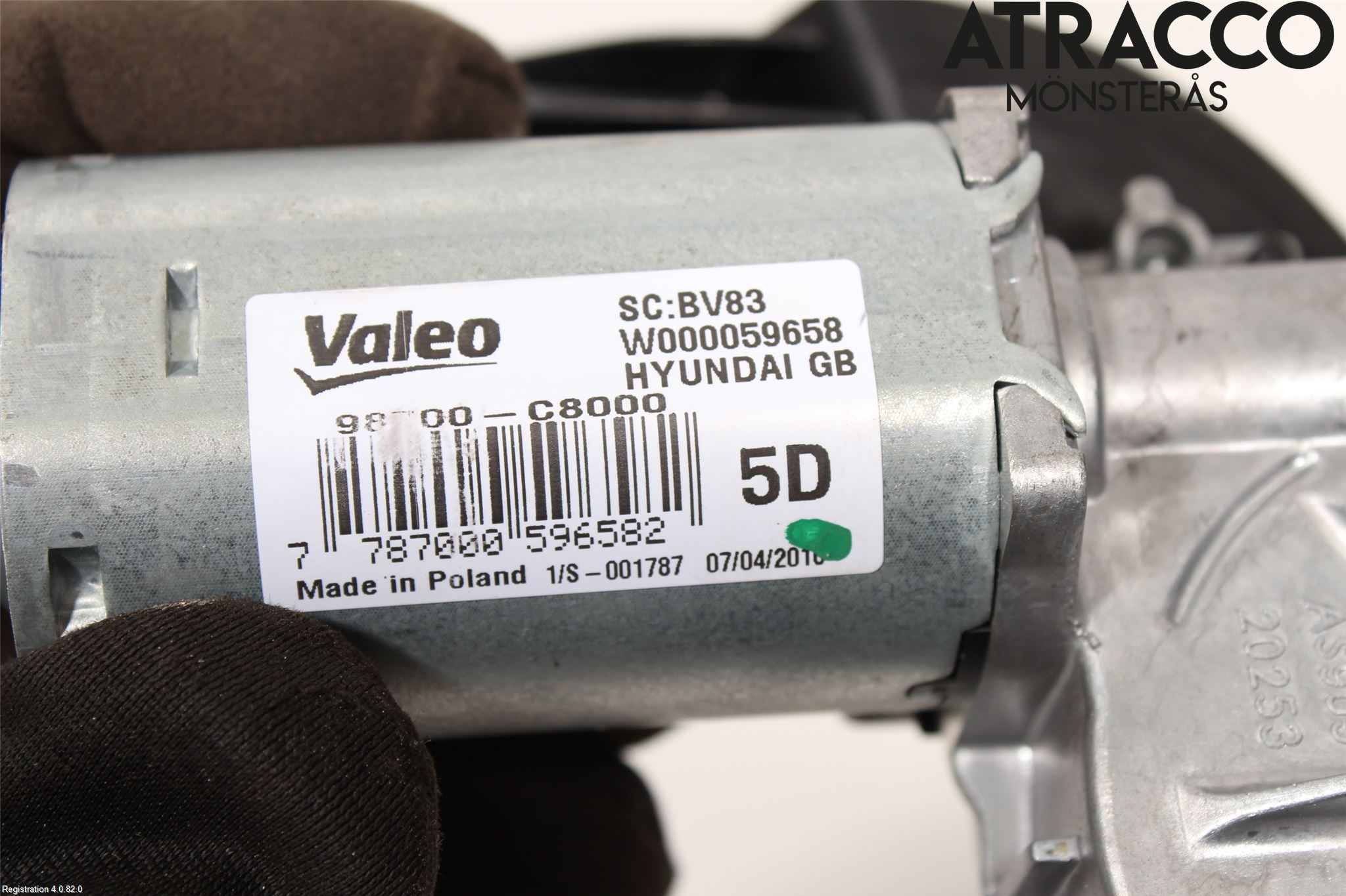 Hyundai i20 GB 15-20 Viskermotor Bakluke